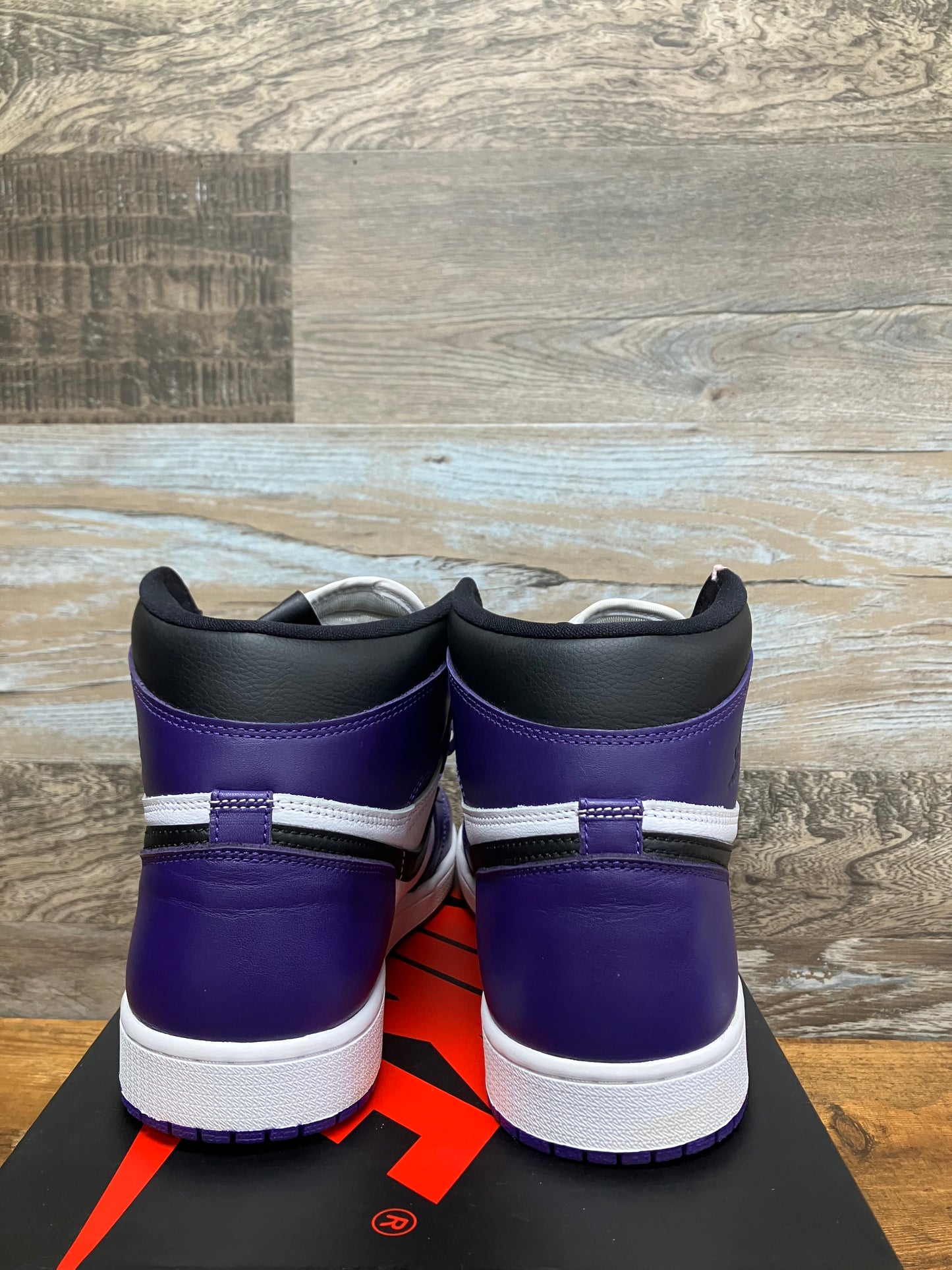 Air Jordan 1 Court Purple Sz 12