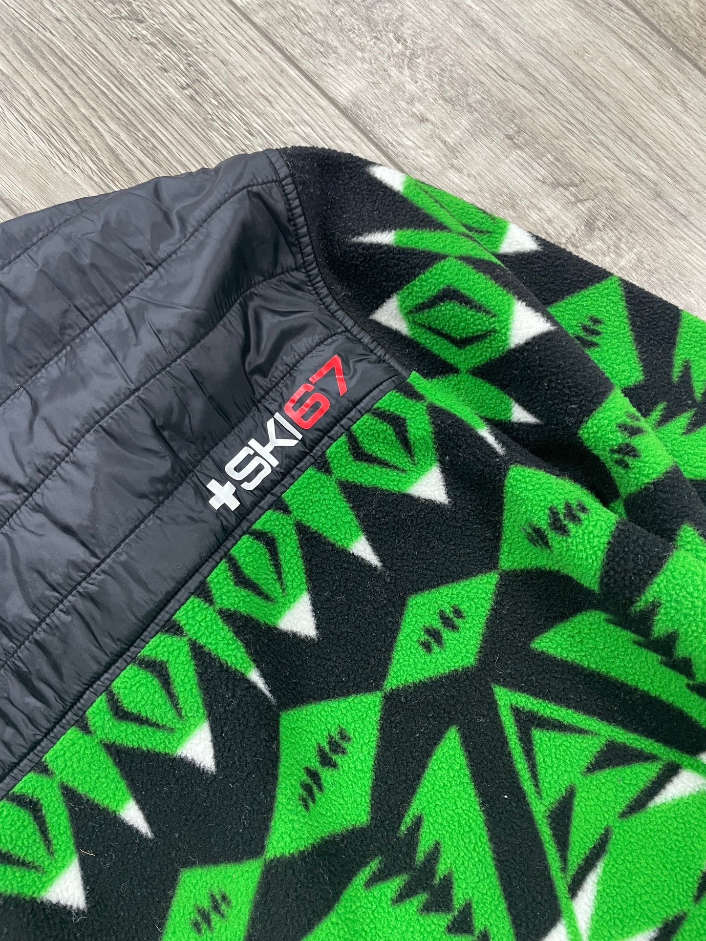 Polo Ralph Lauren Downhill Ski Racing Aztec Fleece Jacket L