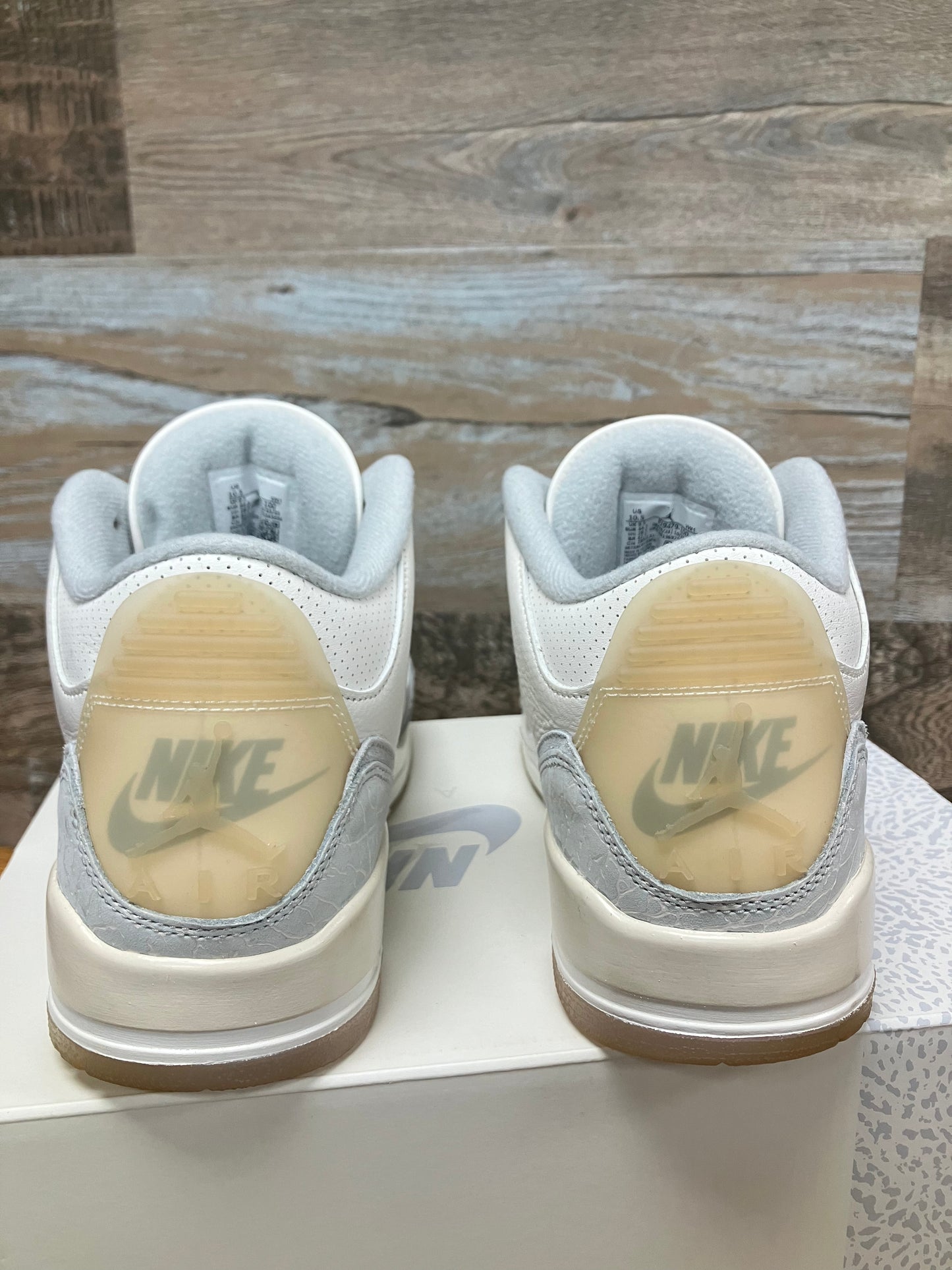 10.5-Air Jordan 3 Retro Craft ivory