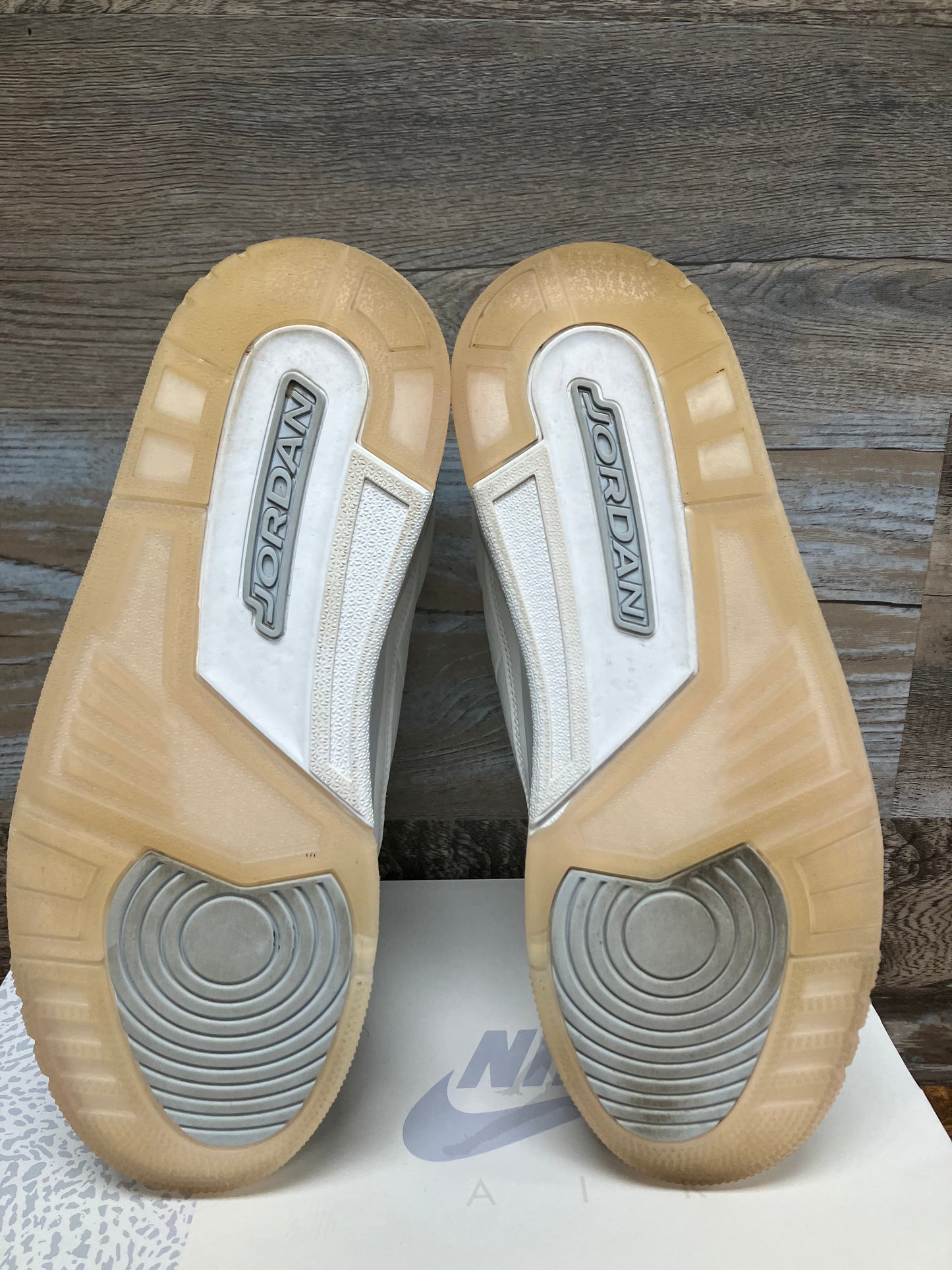 10.5-Air Jordan 3 Retro Craft ivory
