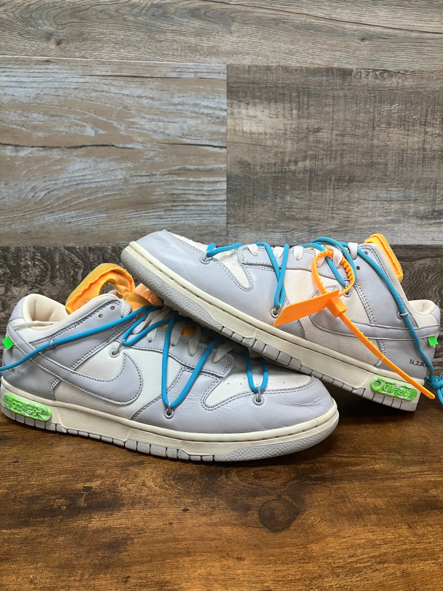 13-Nike Off-white dunk Lot 02 of 50