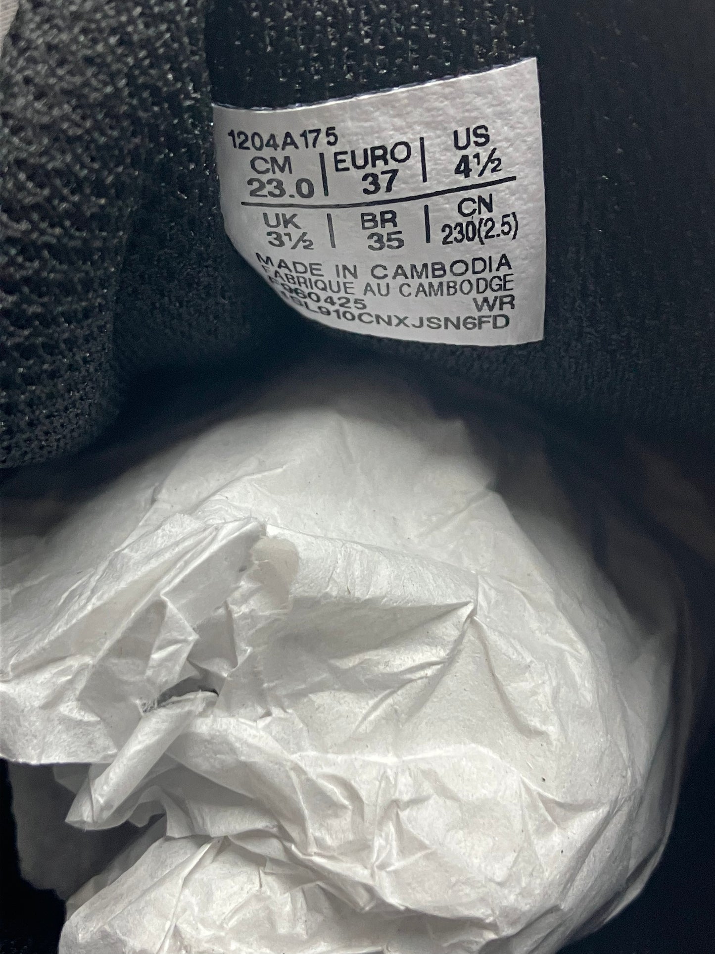 4.5-ASICS Gel NYC Graphite Grey Black