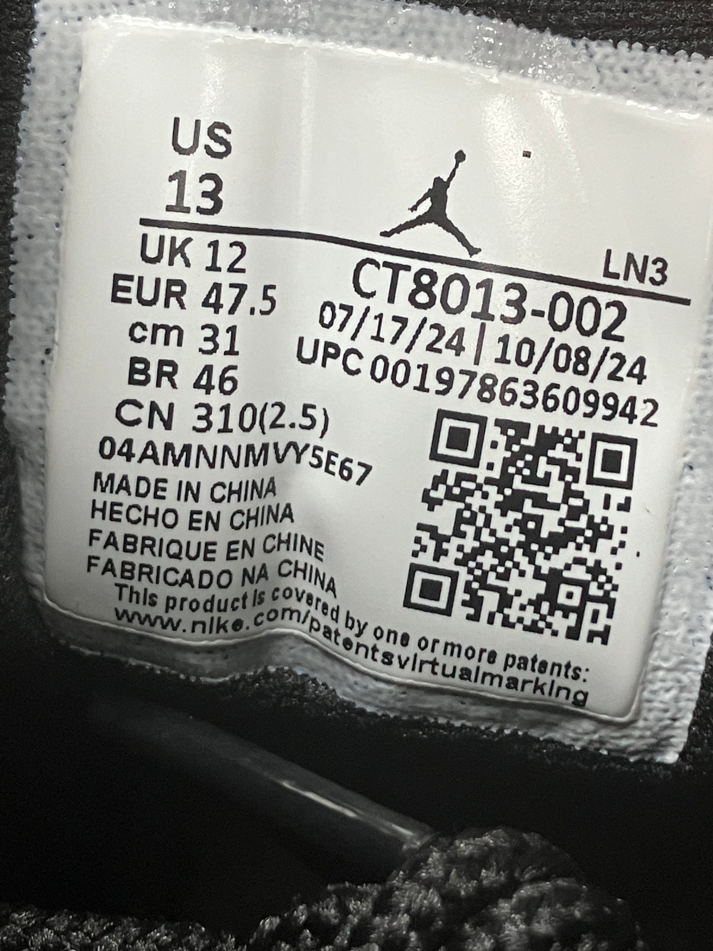 13-Air Jordan 12 Flu game