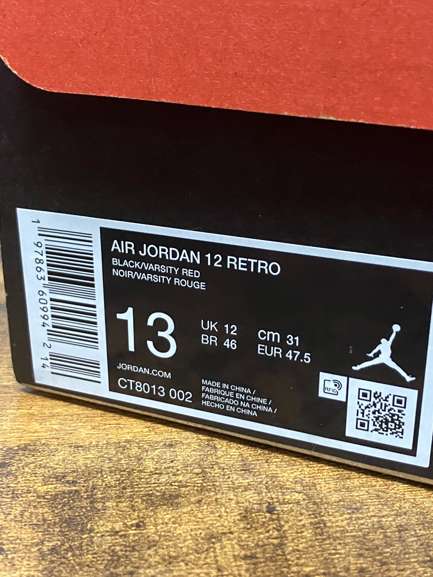 13-Air Jordan 12 Flu game