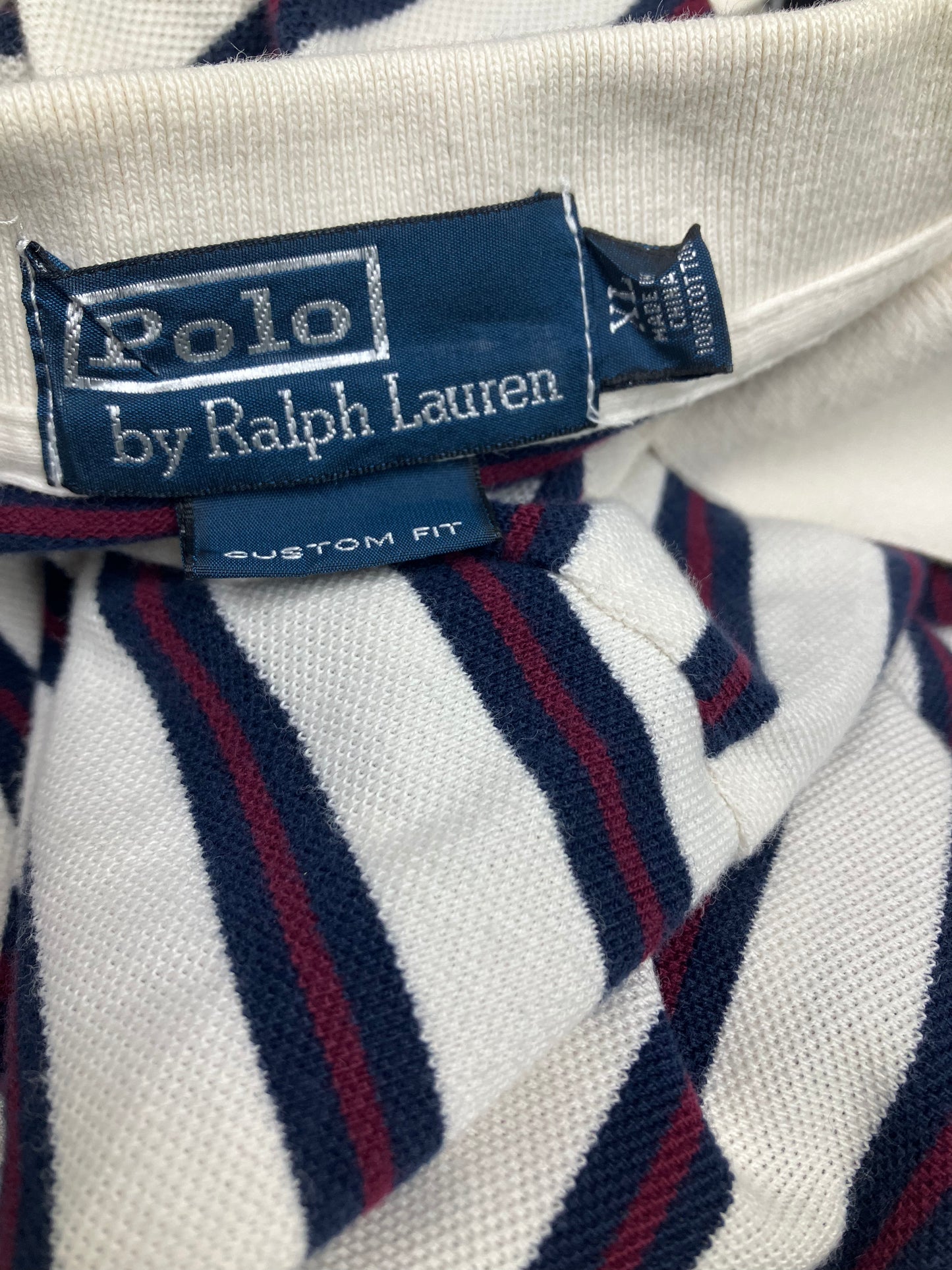 XL-Polo Striped Tee