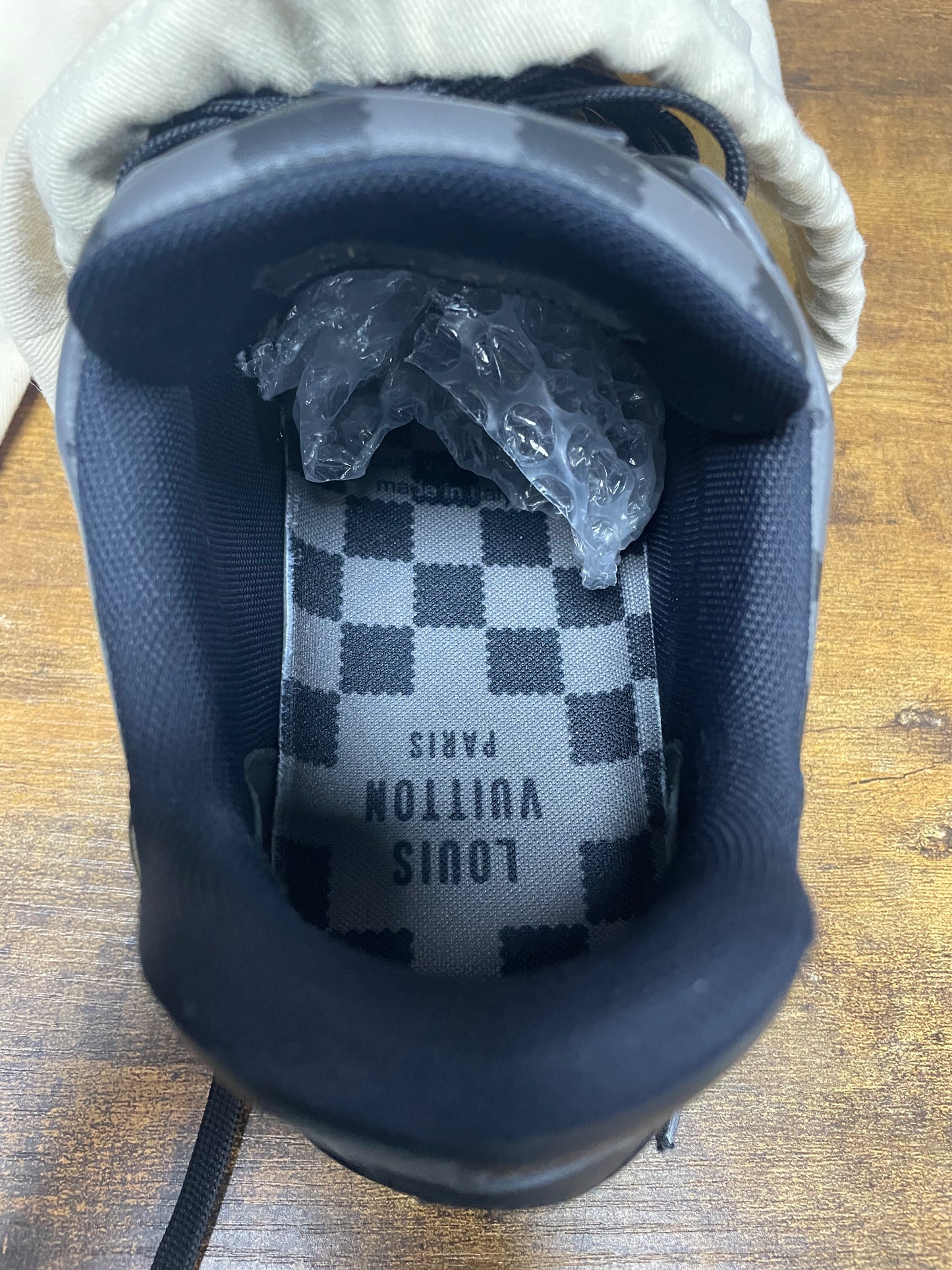 7 - Louis Vuitton X Nigo Black Damier Trainer