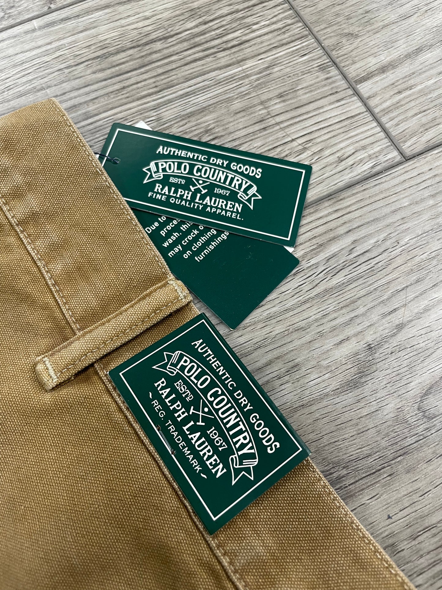 36-Ralph Lauren Polo Country Brown Double Knee Pants