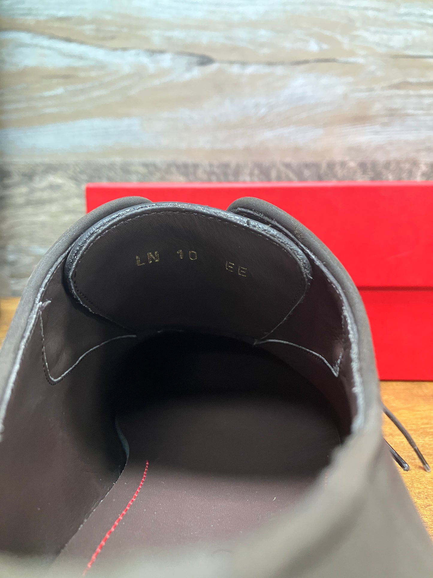 10/11-Ferragamo Camden Suede toe Oxford Shoe