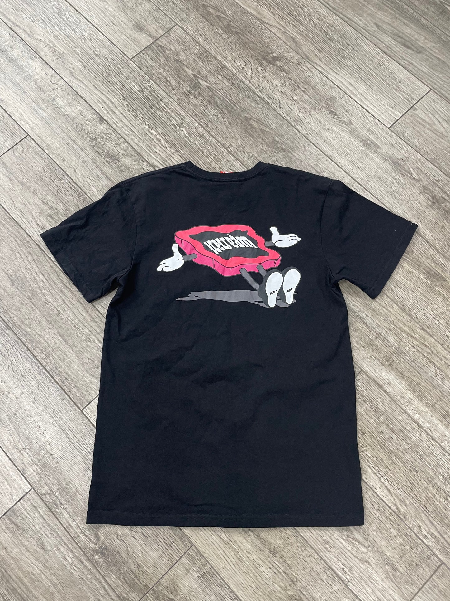 M-Ice Cream Tipsy Tee Black