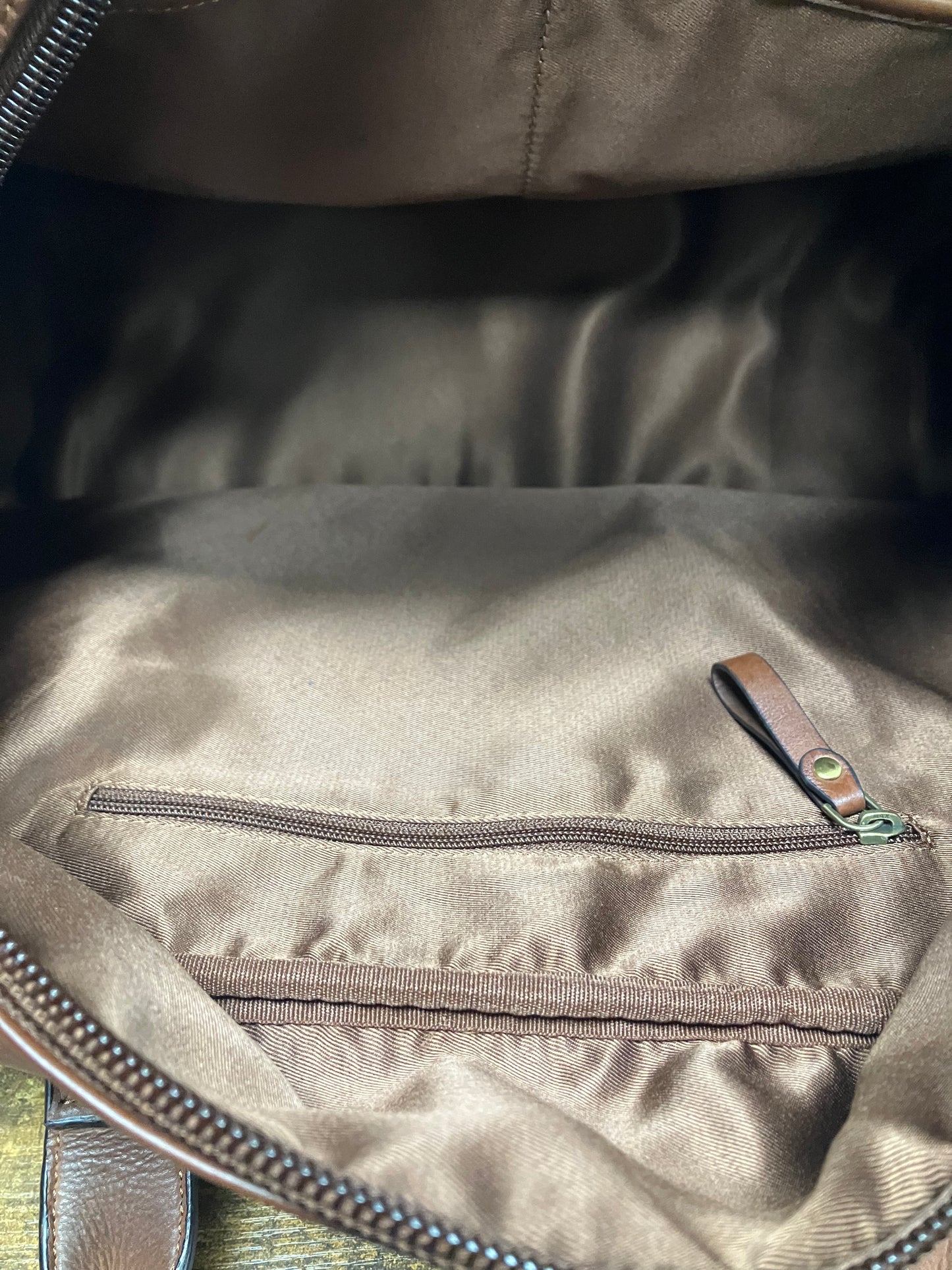 Chaps Ralph Lauren Genuine Leather Duffle Bag