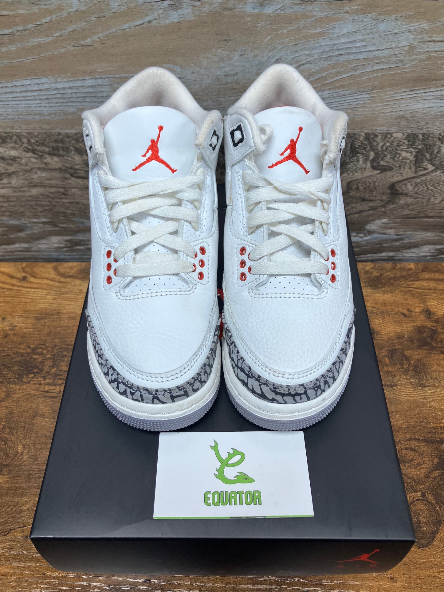 Jordan 3 Retro White Cement Reimagined GS Size 4y