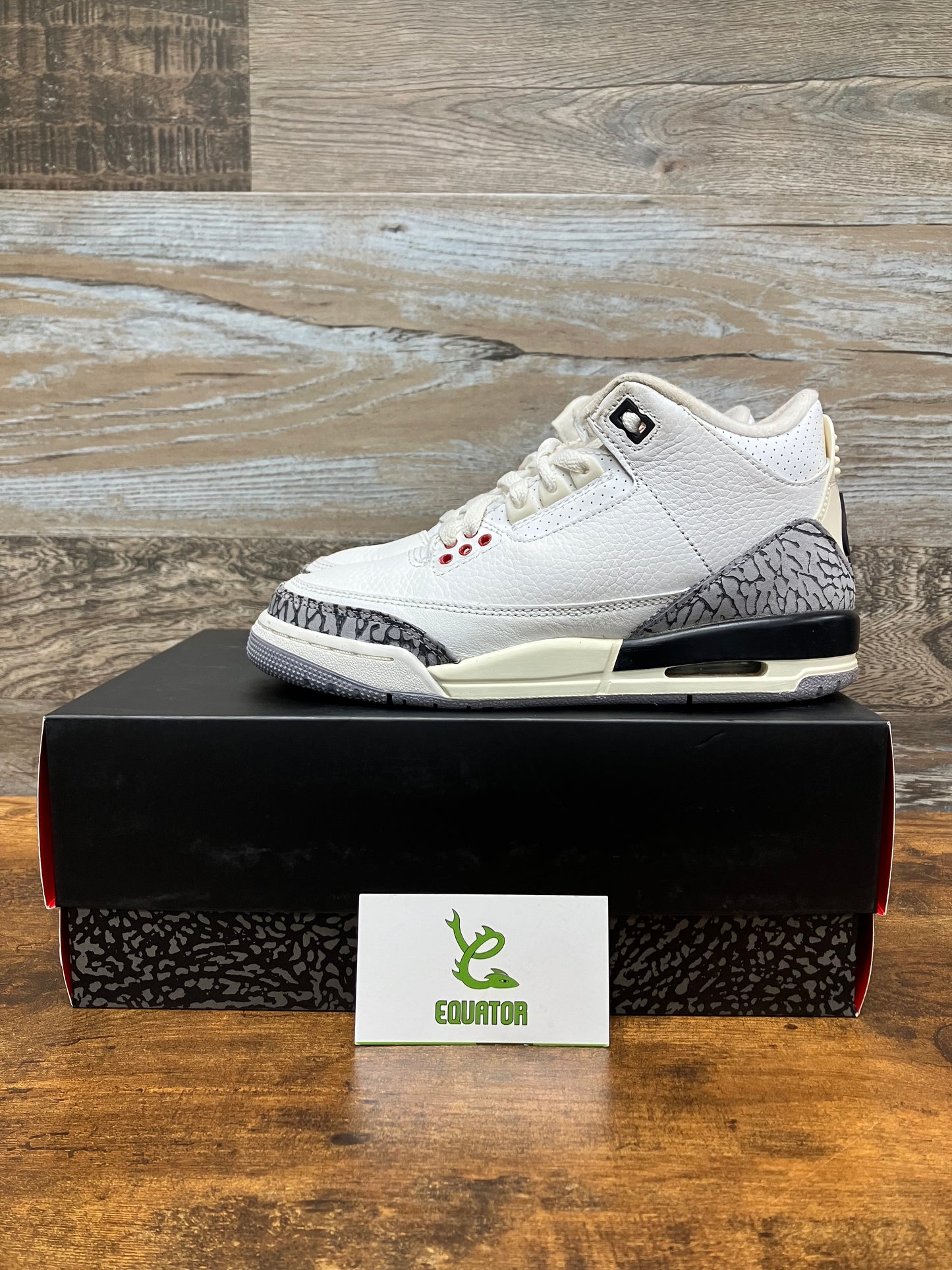 Jordan 3 Retro White Cement Reimagined GS Size 4y