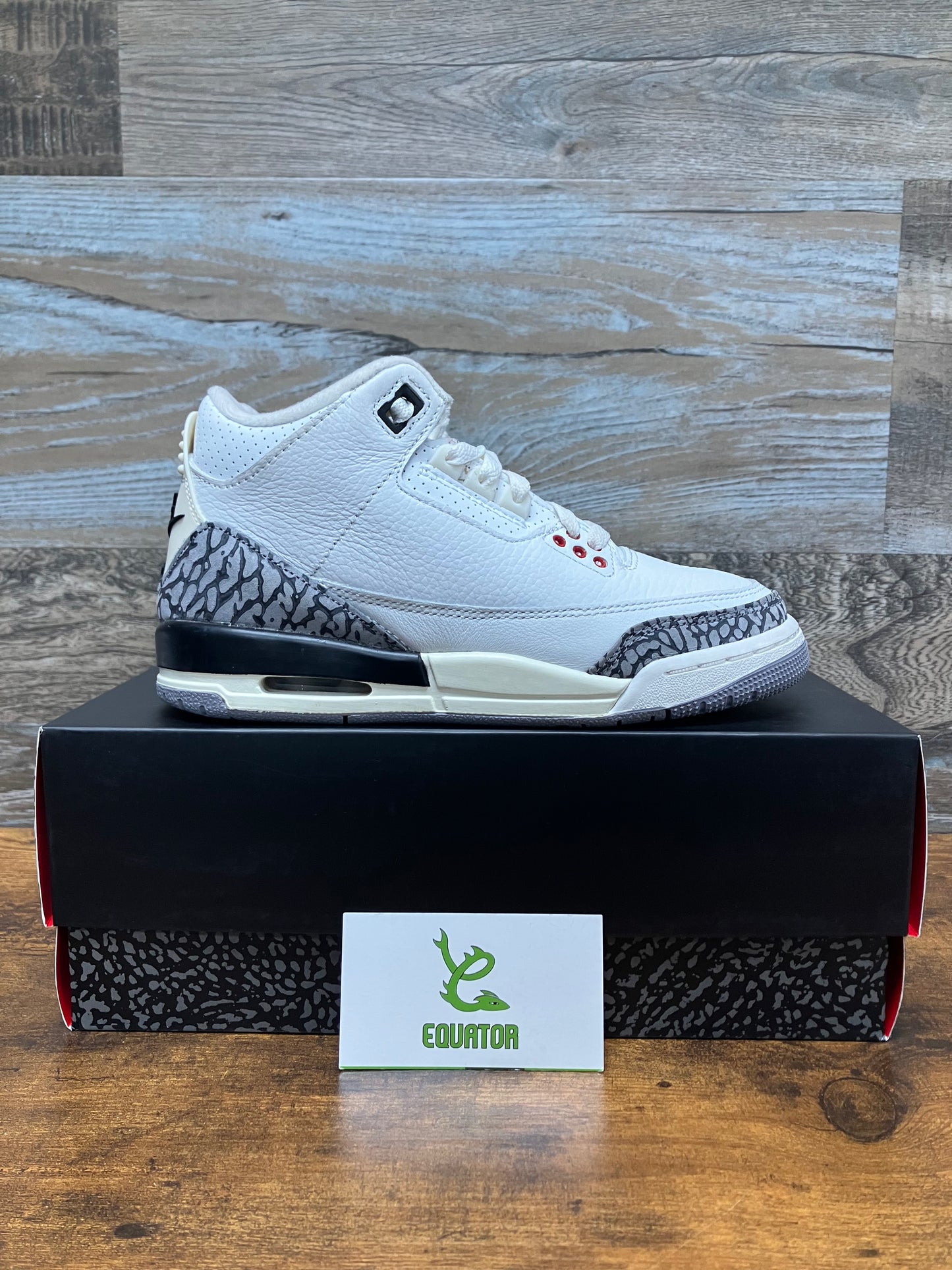 Jordan 3 Retro White Cement Reimagined GS Size 4y