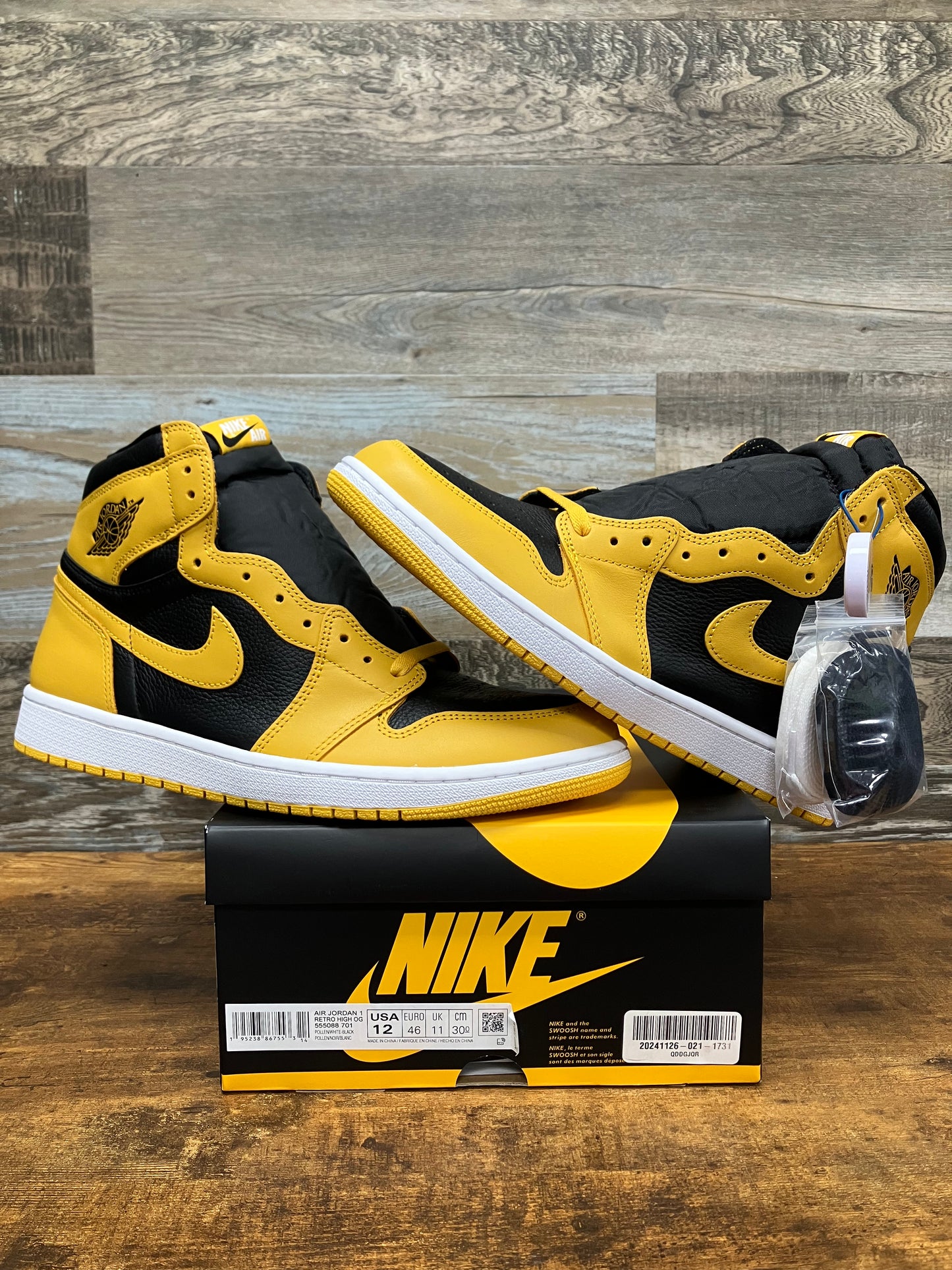 Jordan 1 High Pollen Size 12 New