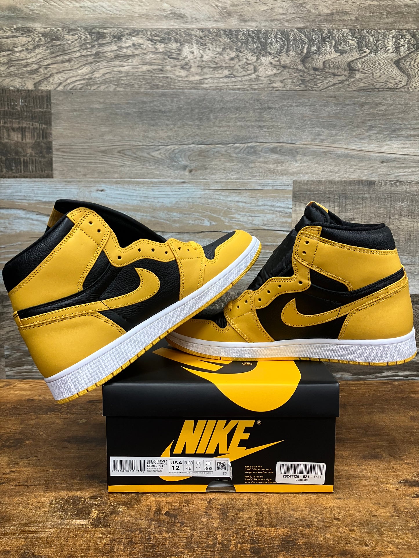 Jordan 1 High Pollen Size 12 New
