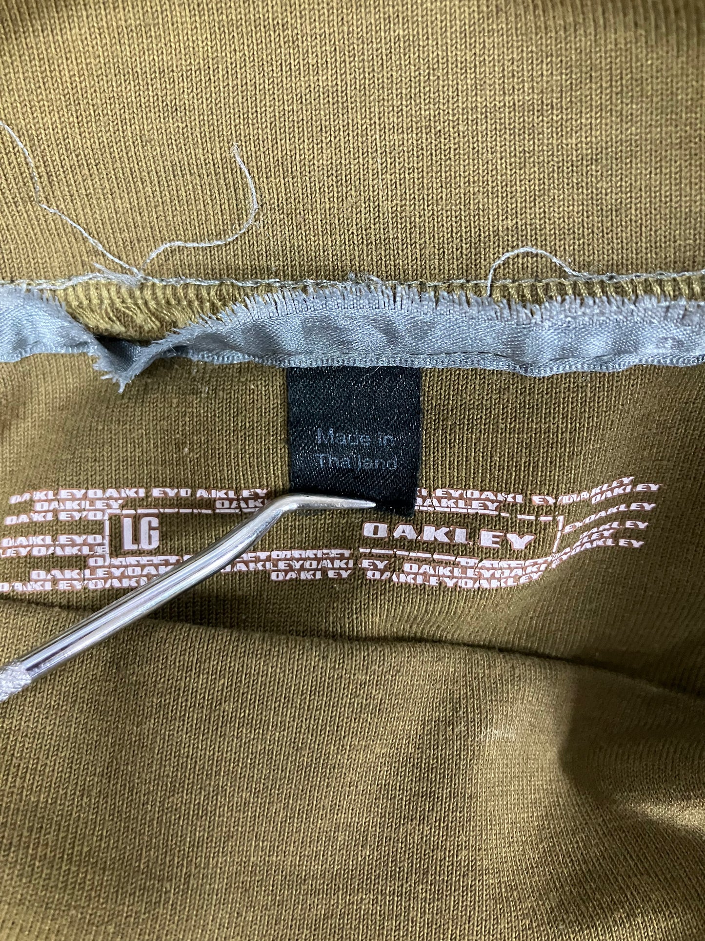 L-Oakley Green Long Sleeve