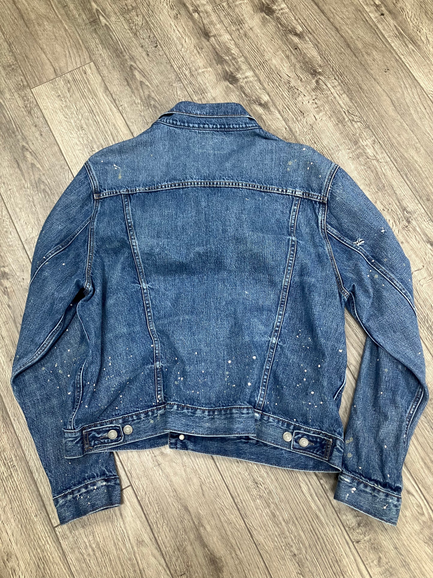 XXL-Polo Denim And supply Paint denim jacket