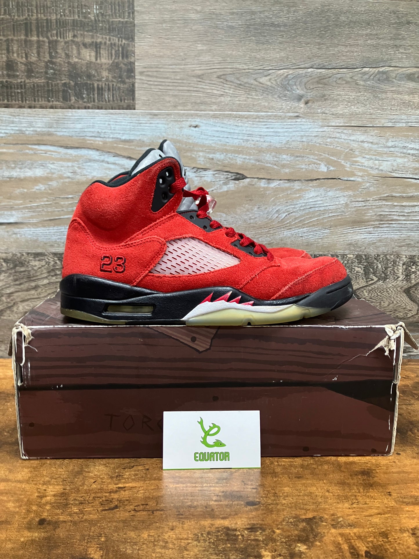 Jordan 5 Retro Raging Bull Size 9.5