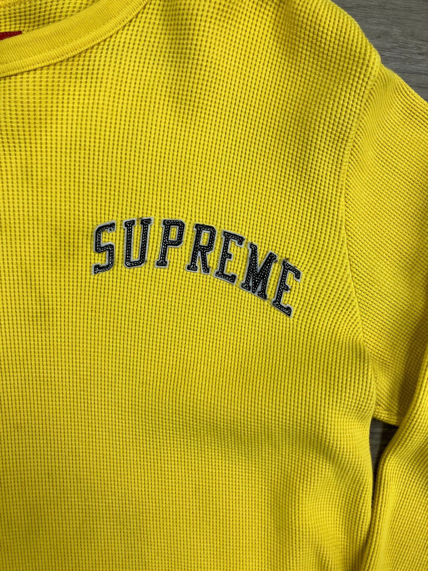 L-Supreme Yellow Thermal Long sleeve