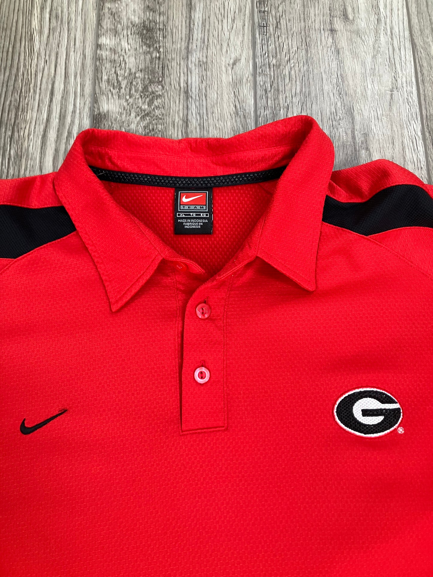 Nike Georgia red polo XL 