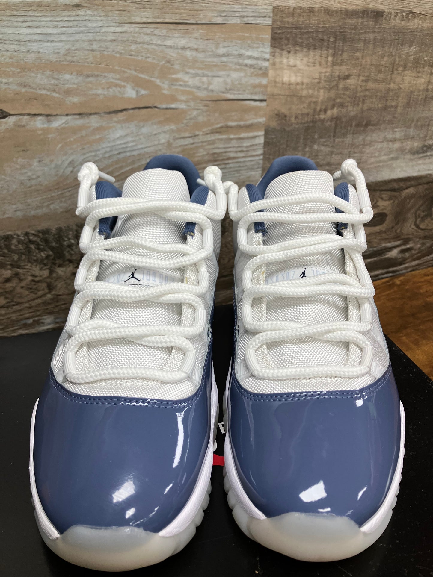 10.5-Air Jordan 11 low diffused blue
