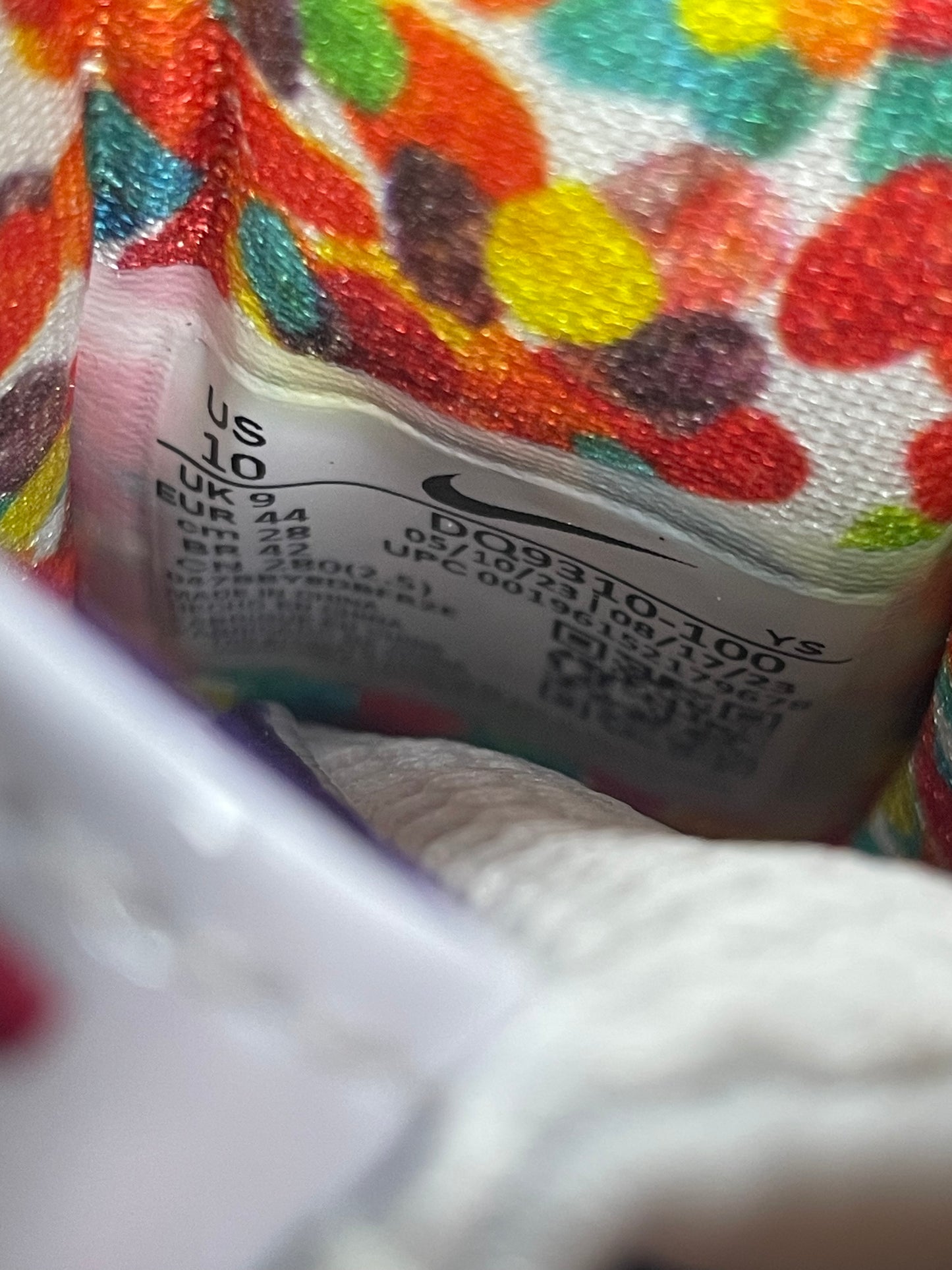 10 - Nike Zoom LeBron 4 Fruity Pebbles