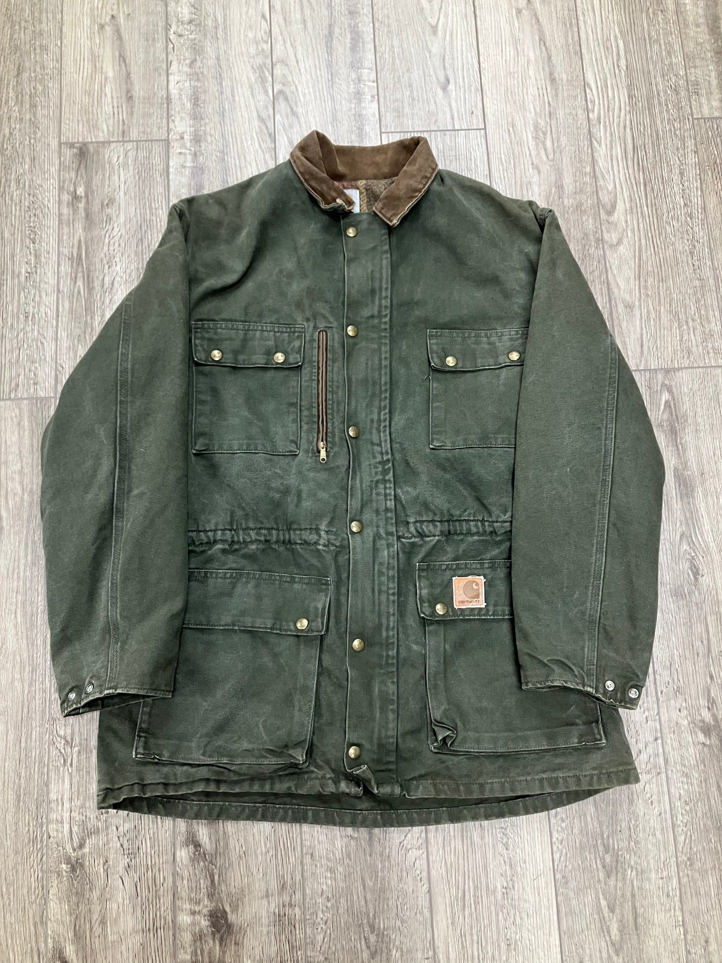 Carhartt Flannel Lined M chore coat
