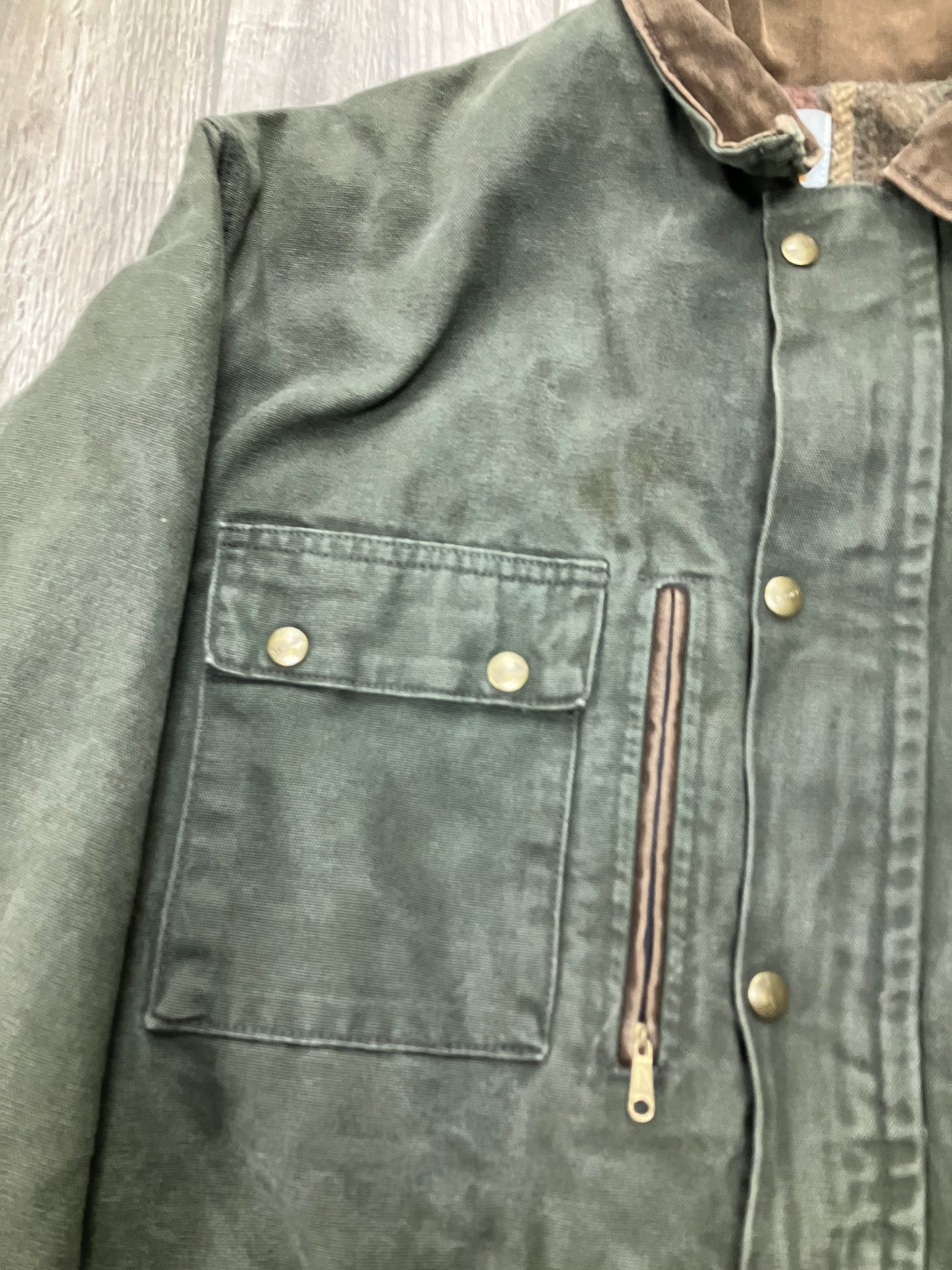 Carhartt Flannel Lined M chore coat