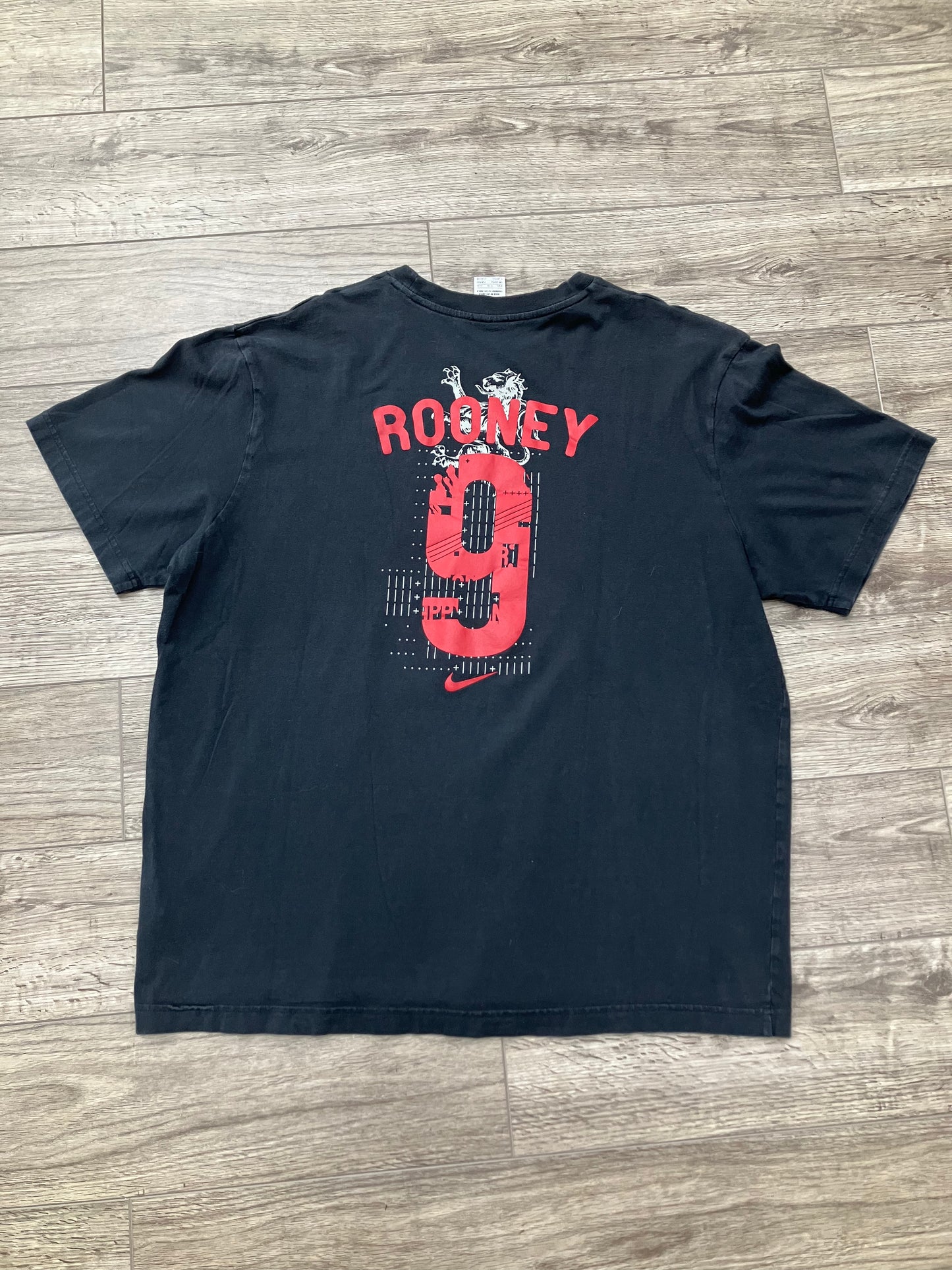 Nike England Wayne Rooney Tee Size XL