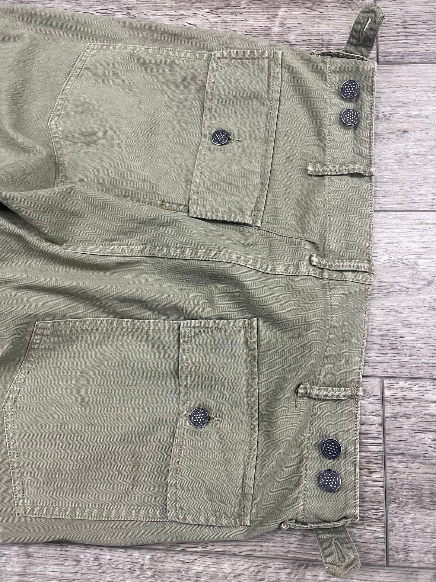 32-RRL Herringbone Green Army Trousers