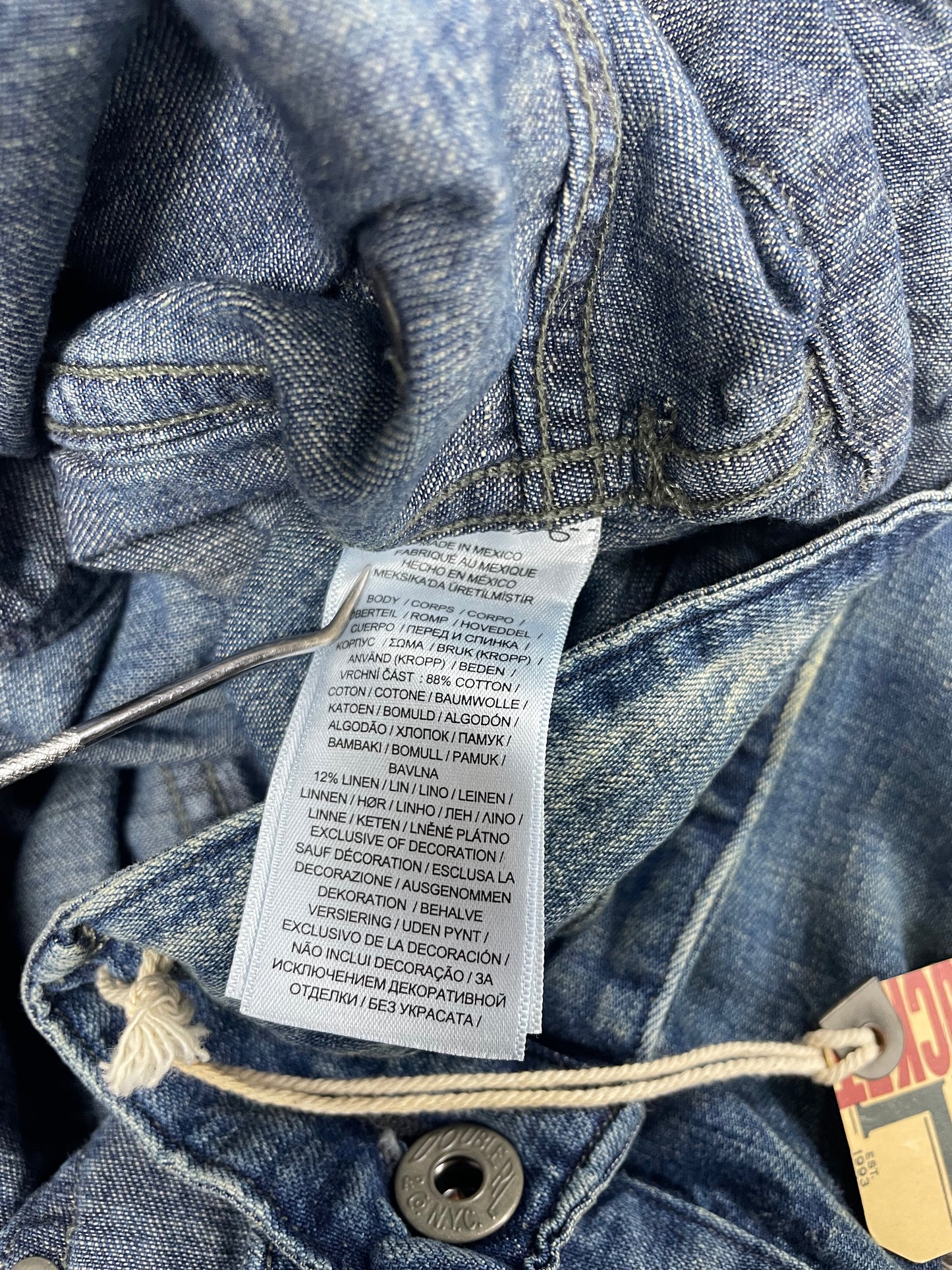 38-RRL Vintage 5-Pocket Millville Buckle back Jeans