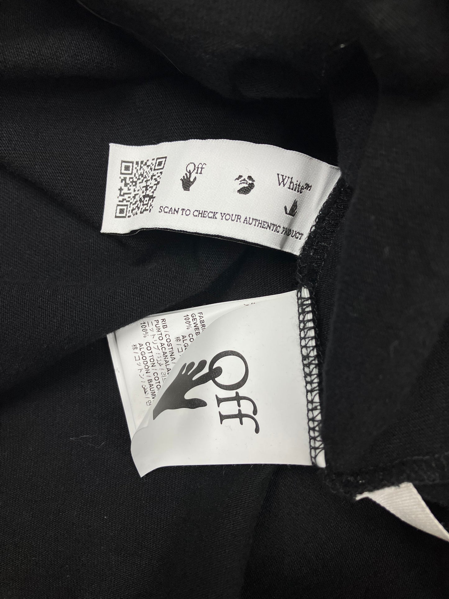 L-Off-White Mona Lisa Long Sleeve