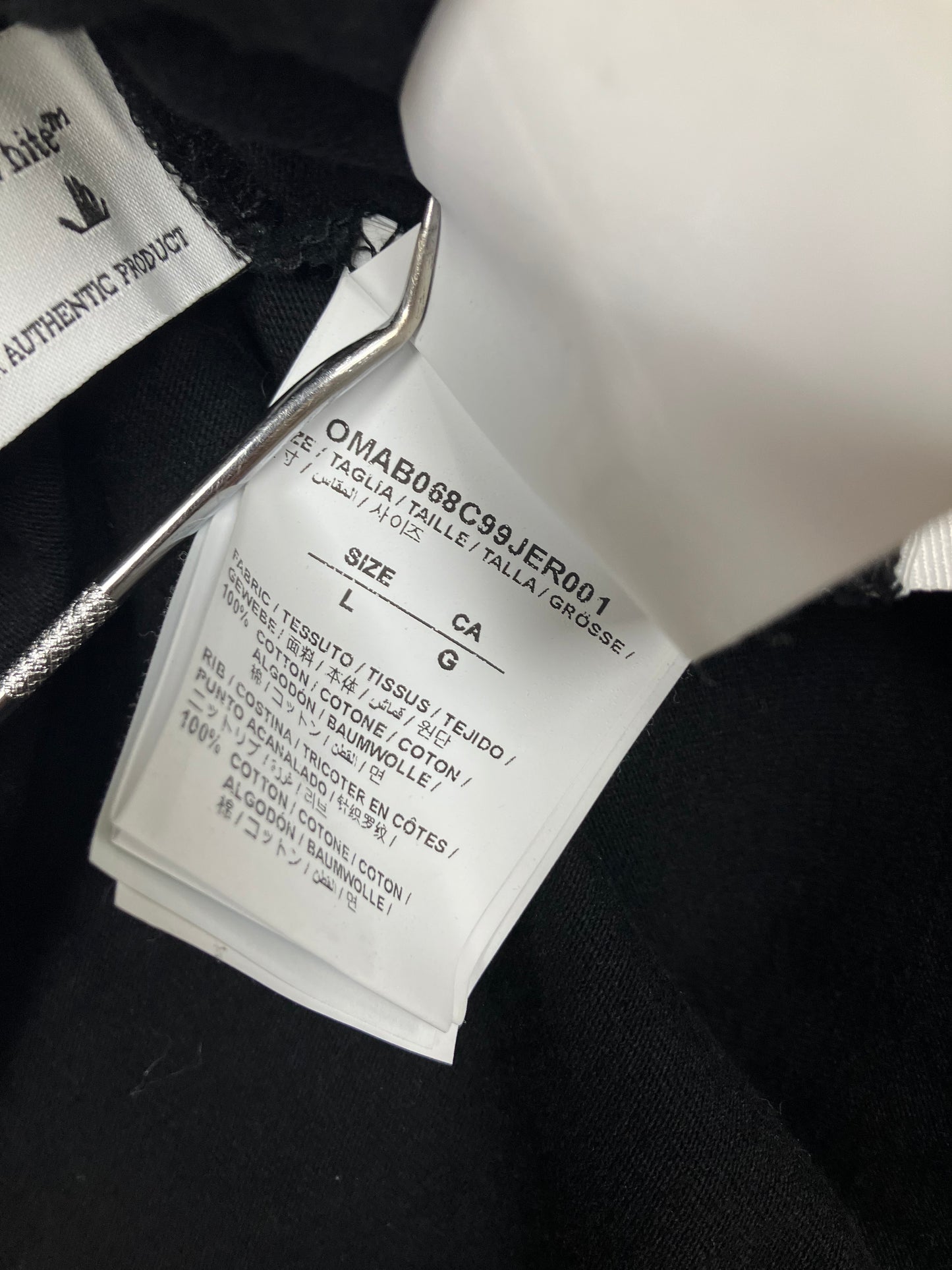 L-Off-White Mona Lisa Long Sleeve