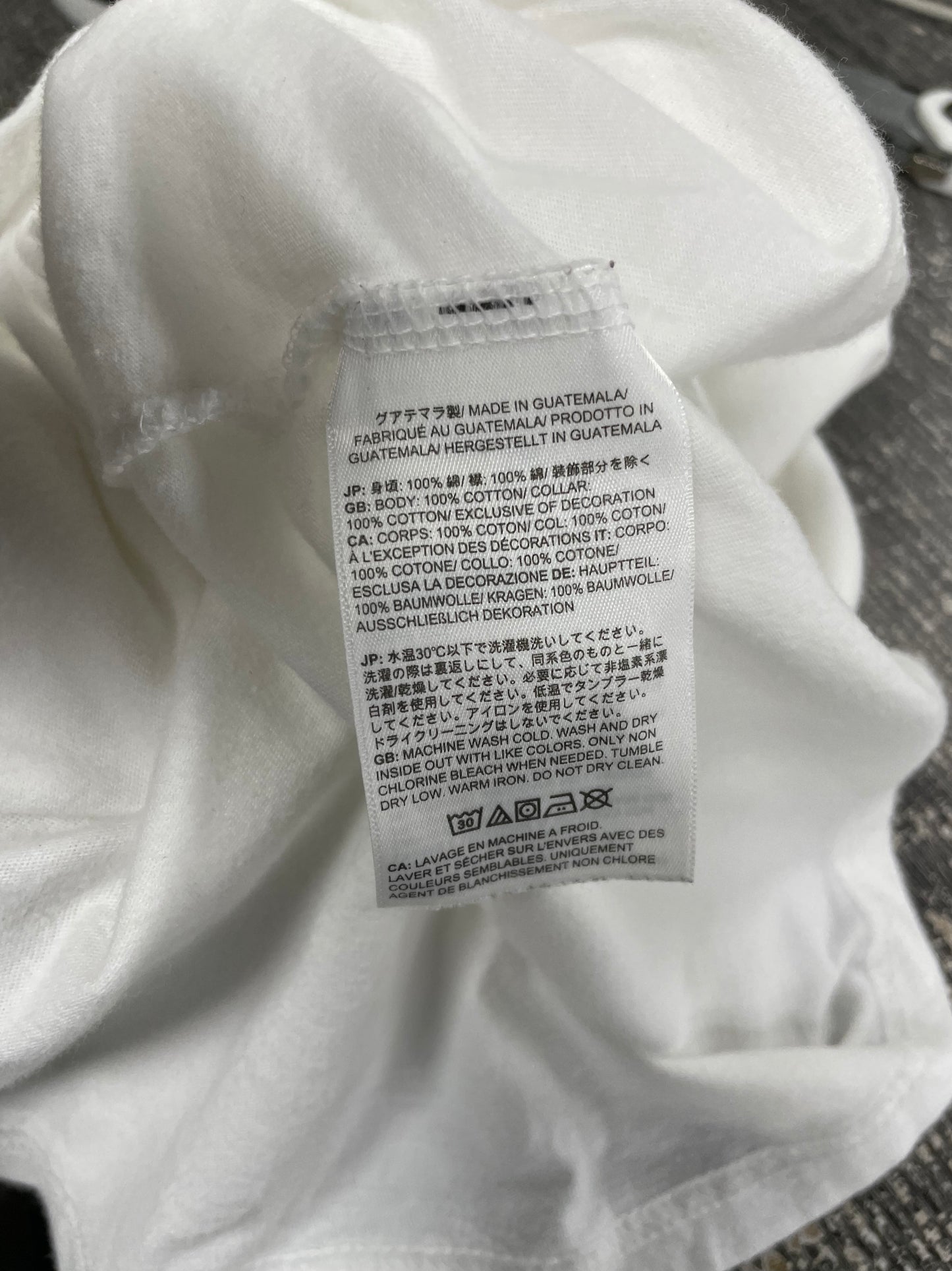 XL - Supreme The North Face Sketch White Tee