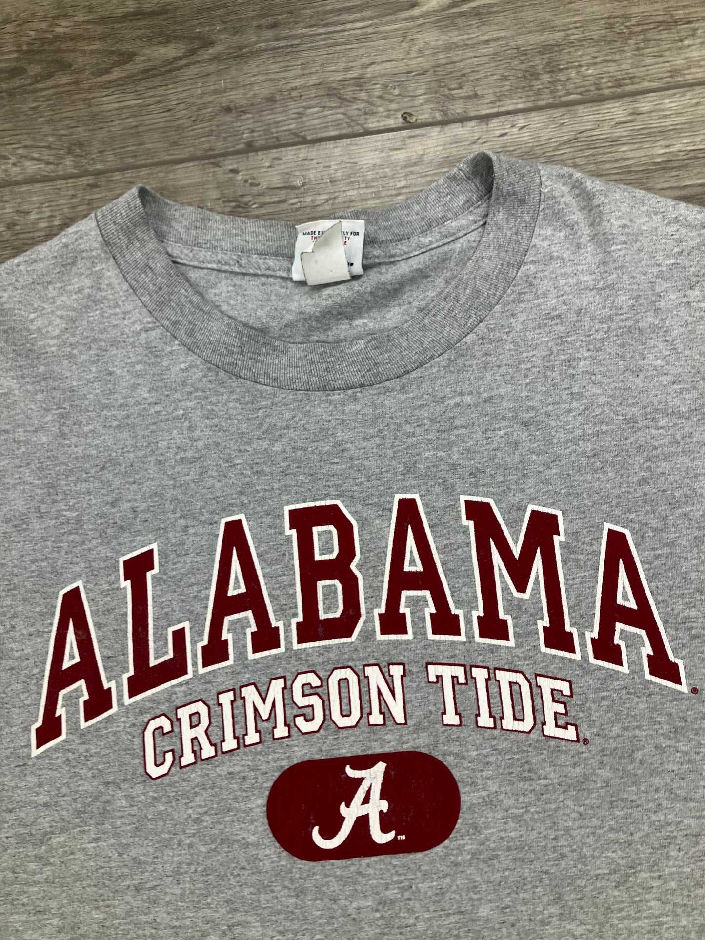 Alabama Crimson Tide Grey Tee 2XL