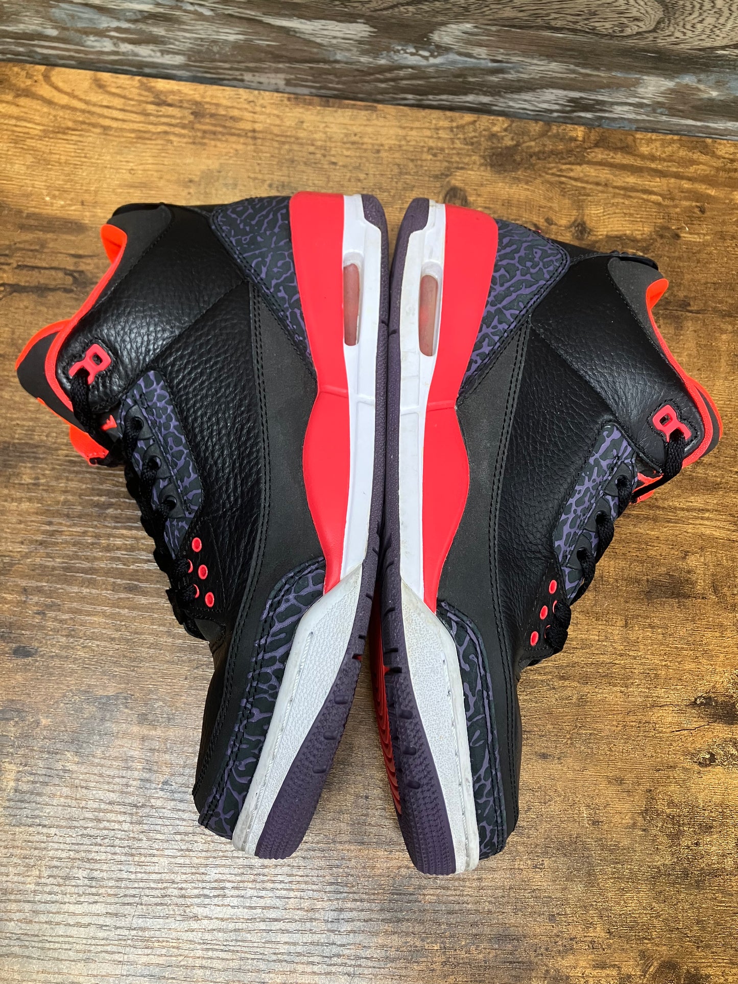 Jordan 3 Crimson Size 10