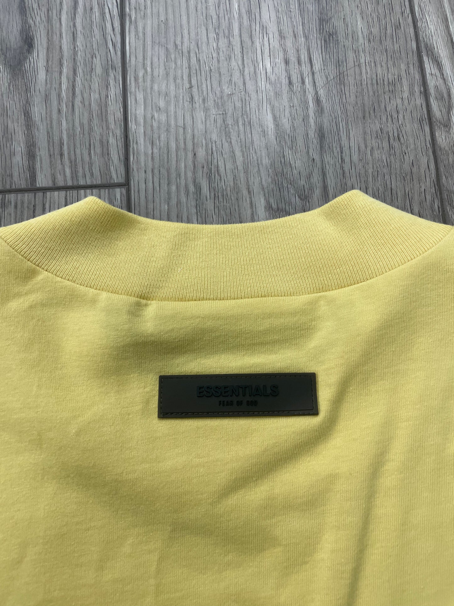 M-Fear of God Essentials Light Tuscan Tee
