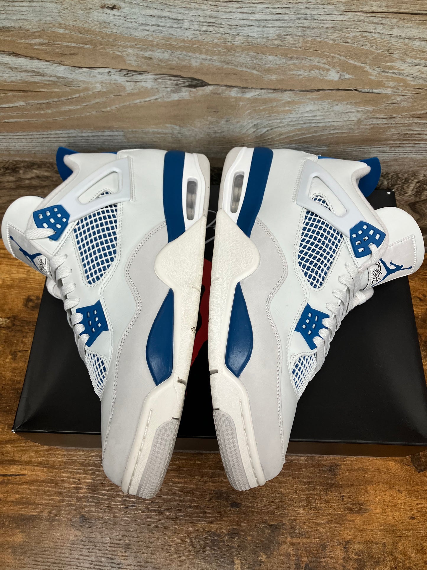 13-Air Jordan 4 military blue