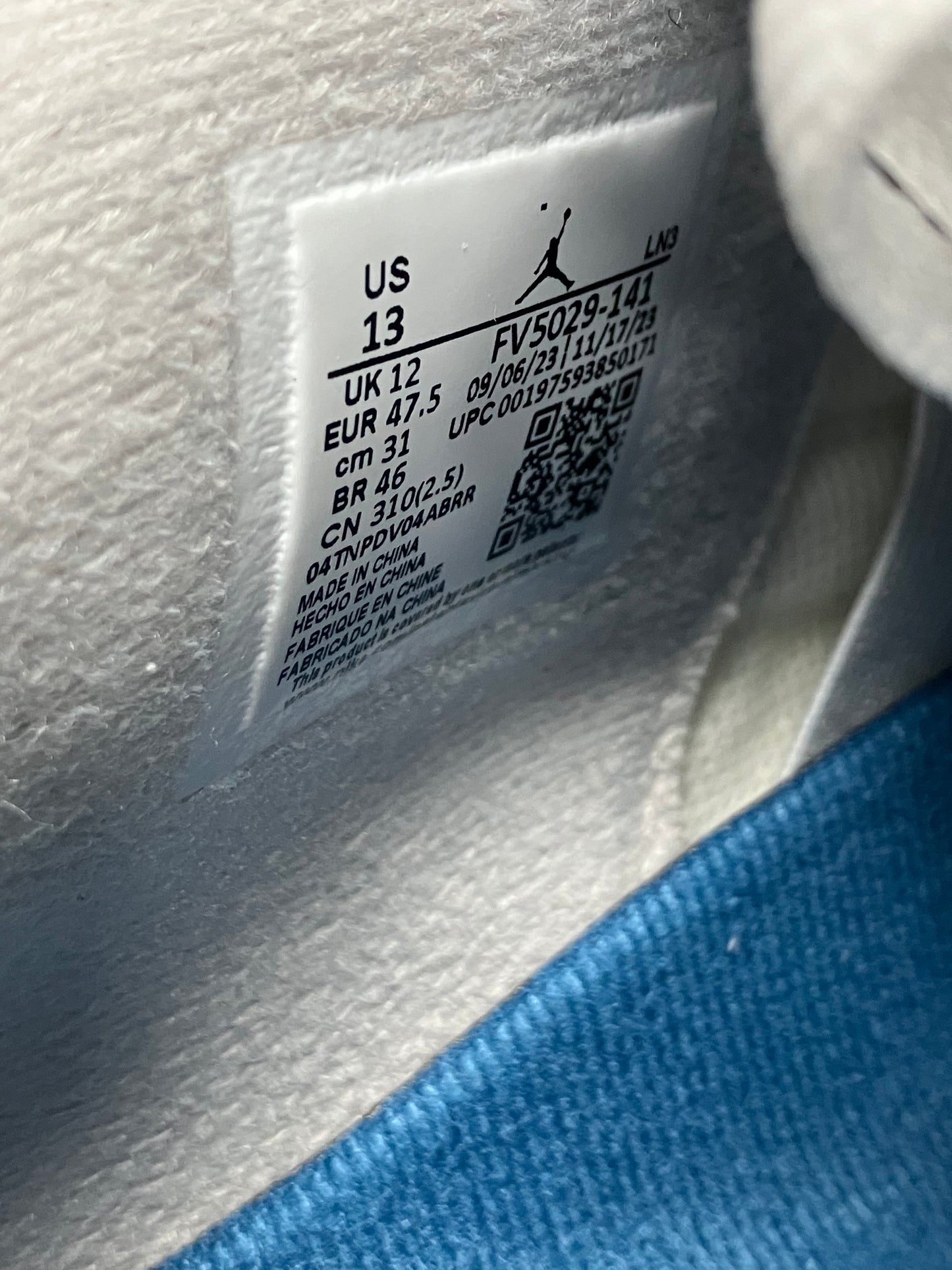 13-Air Jordan 4 military blue
