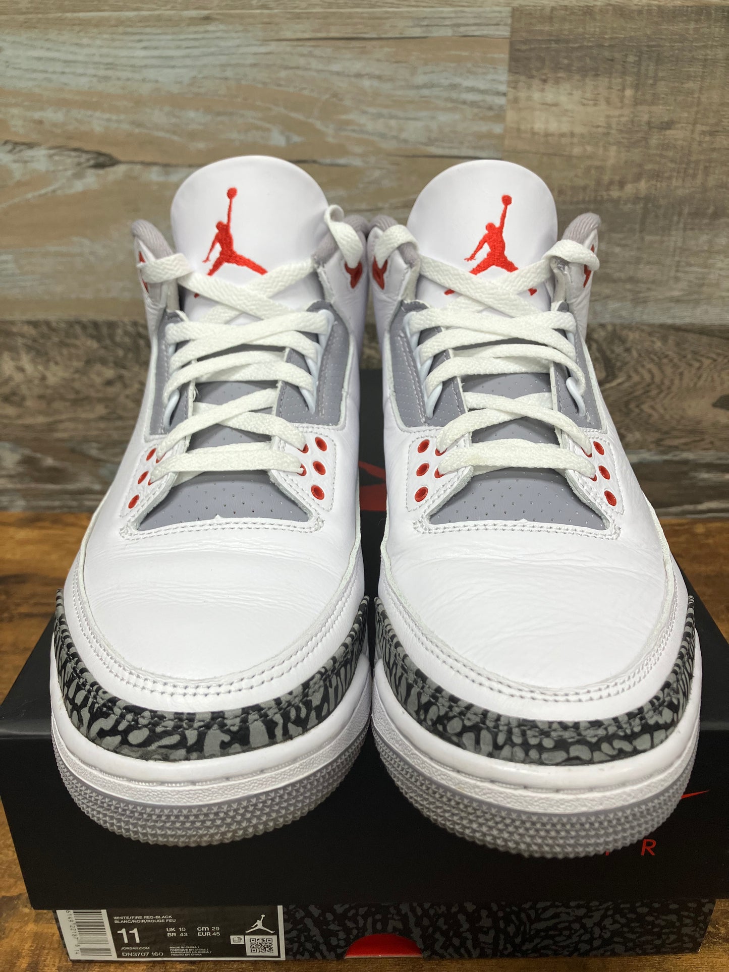 11-Air Jordan 3 Fire Red
