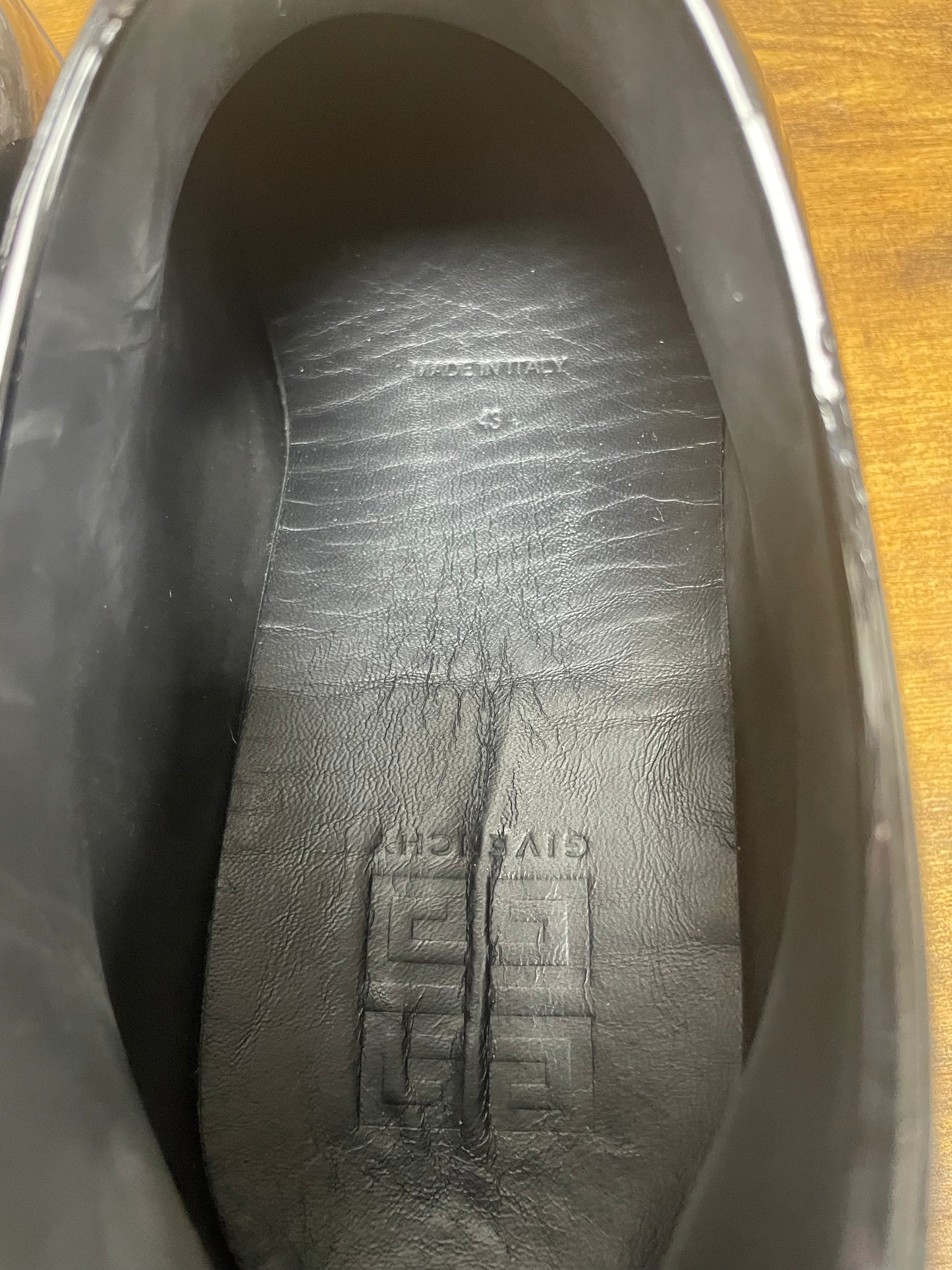 43-Givenchy Monumental Mallow Patent