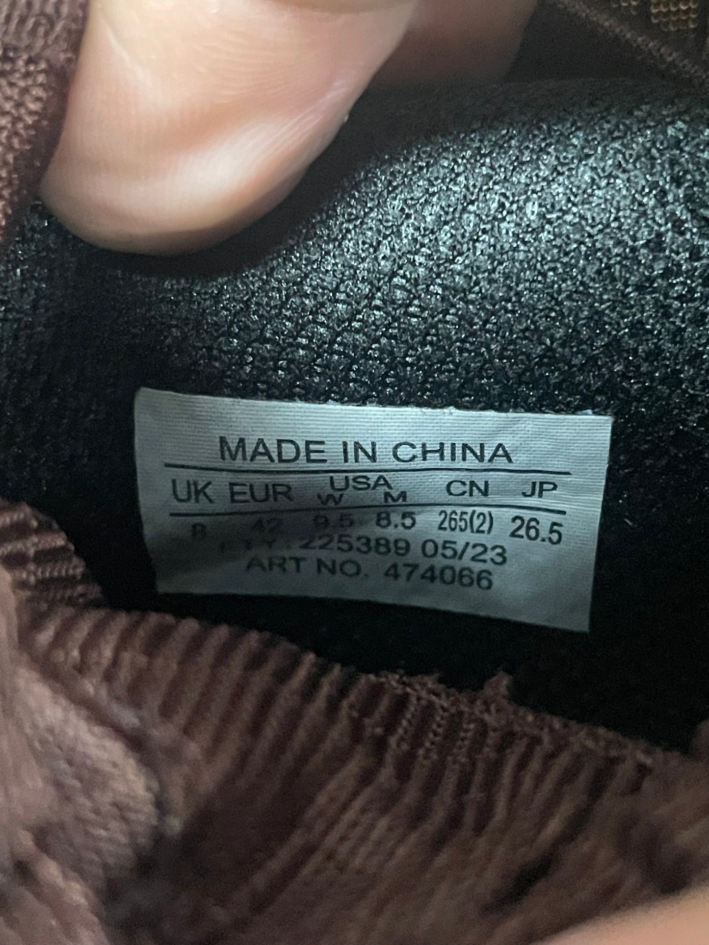 8.5-Salomon Cross Hike Mid MM6 Maison Margiela Bitter Chocolate