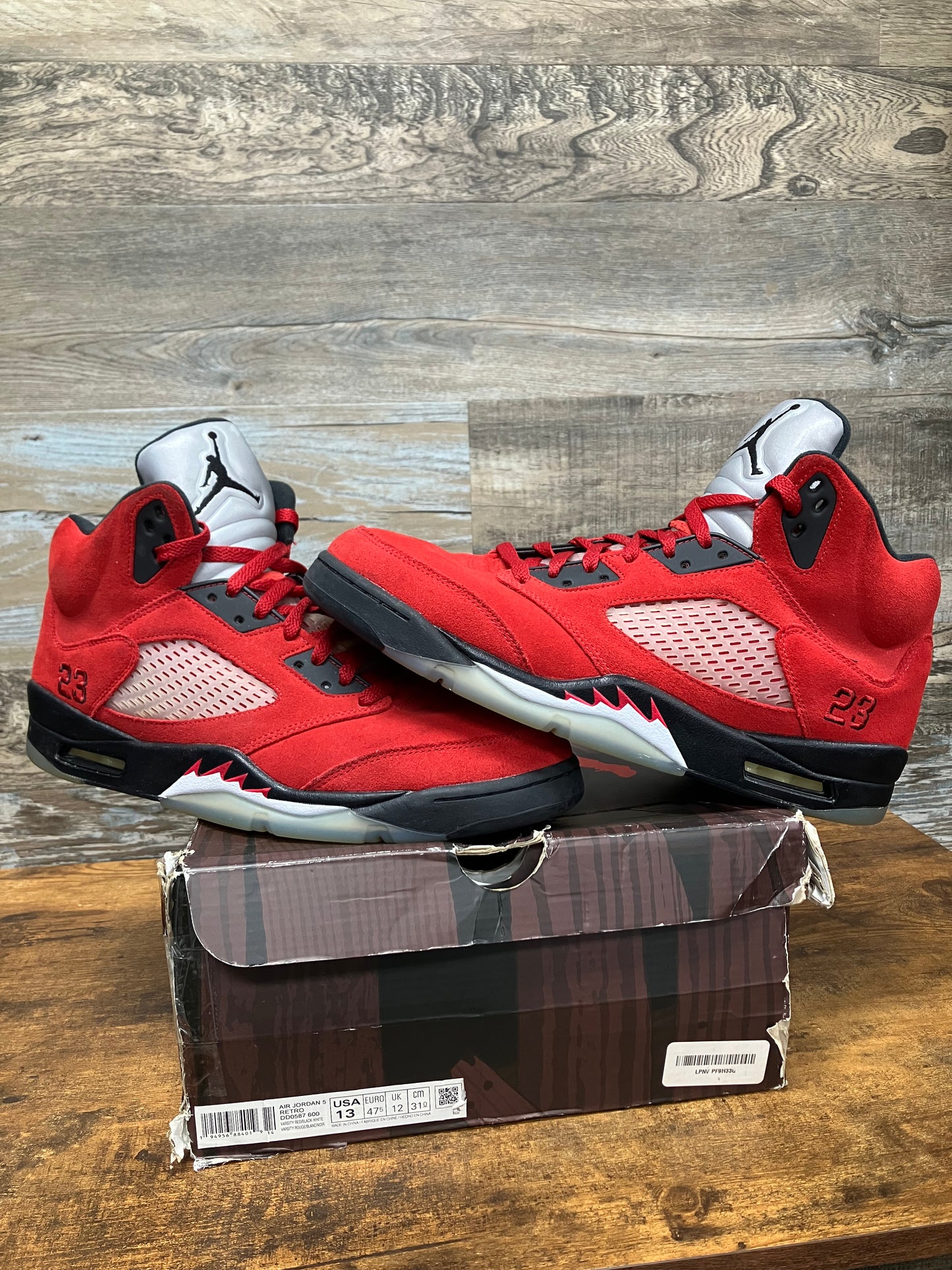 13-Air Jordan 5 Raging Bull