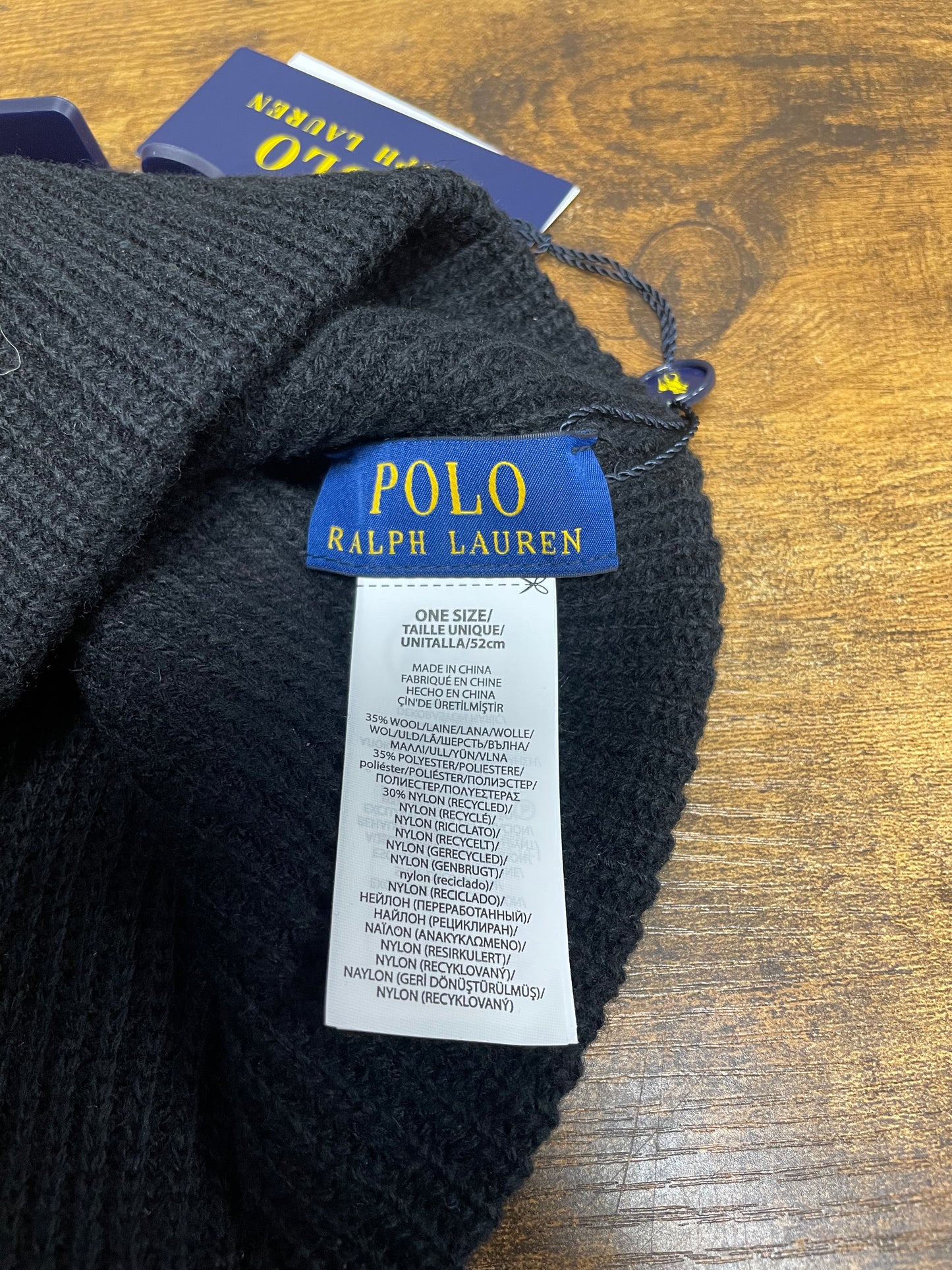 Polo USA Flag Patch One Size