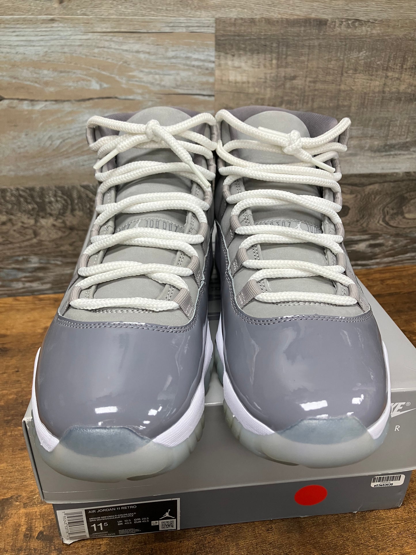 11.5-Jordan 11 Retro High Cool Grey