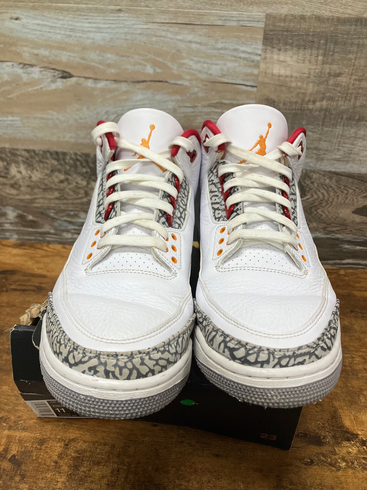 11-Air Jordan 3 Cardinal Red