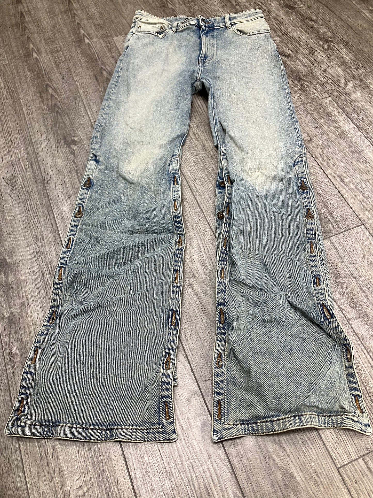 30-Y/Project SSENSE exclusive Button Leg Jeans