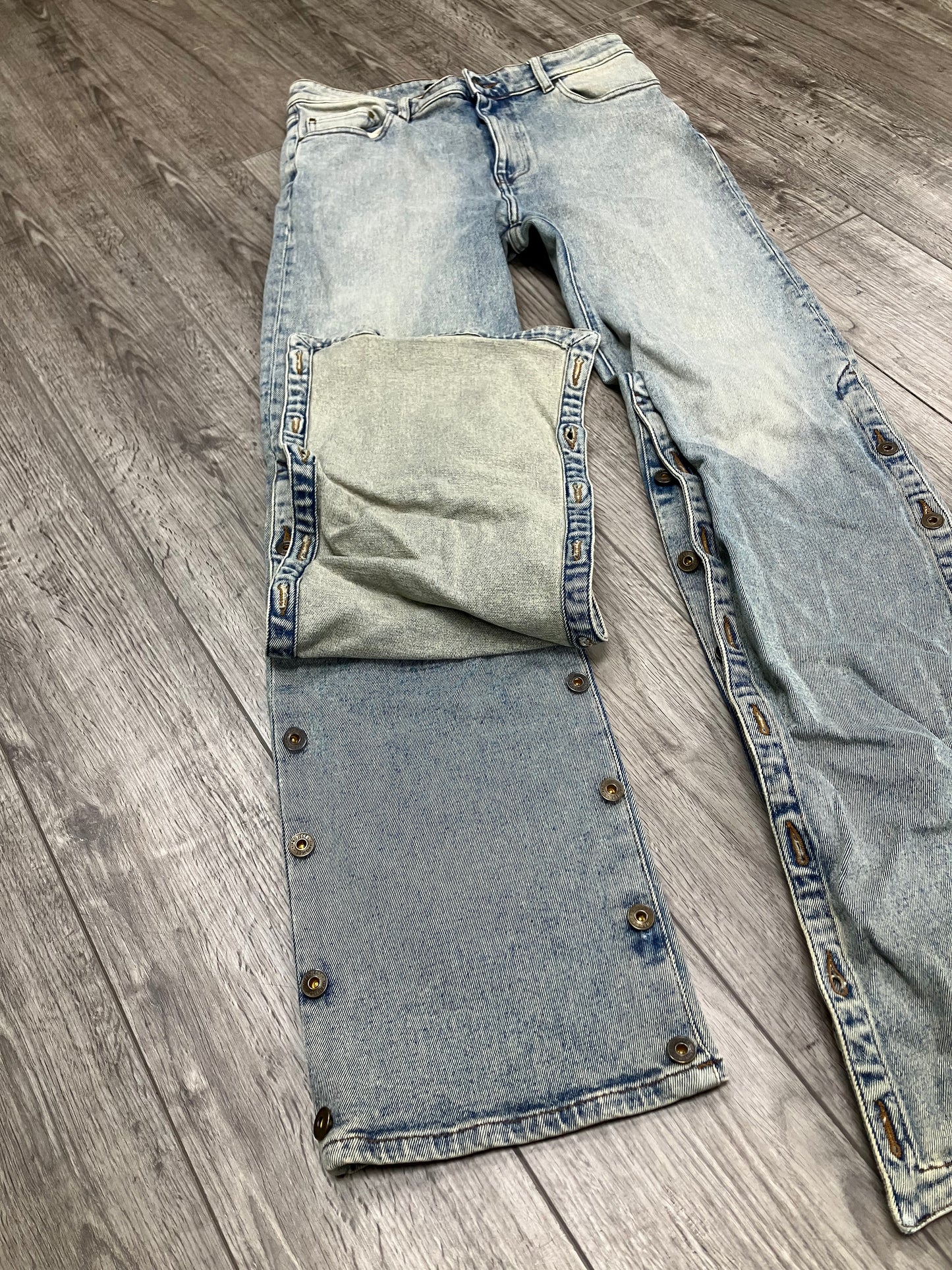 30-Y/Project SSENSE exclusive Button Leg Jeans