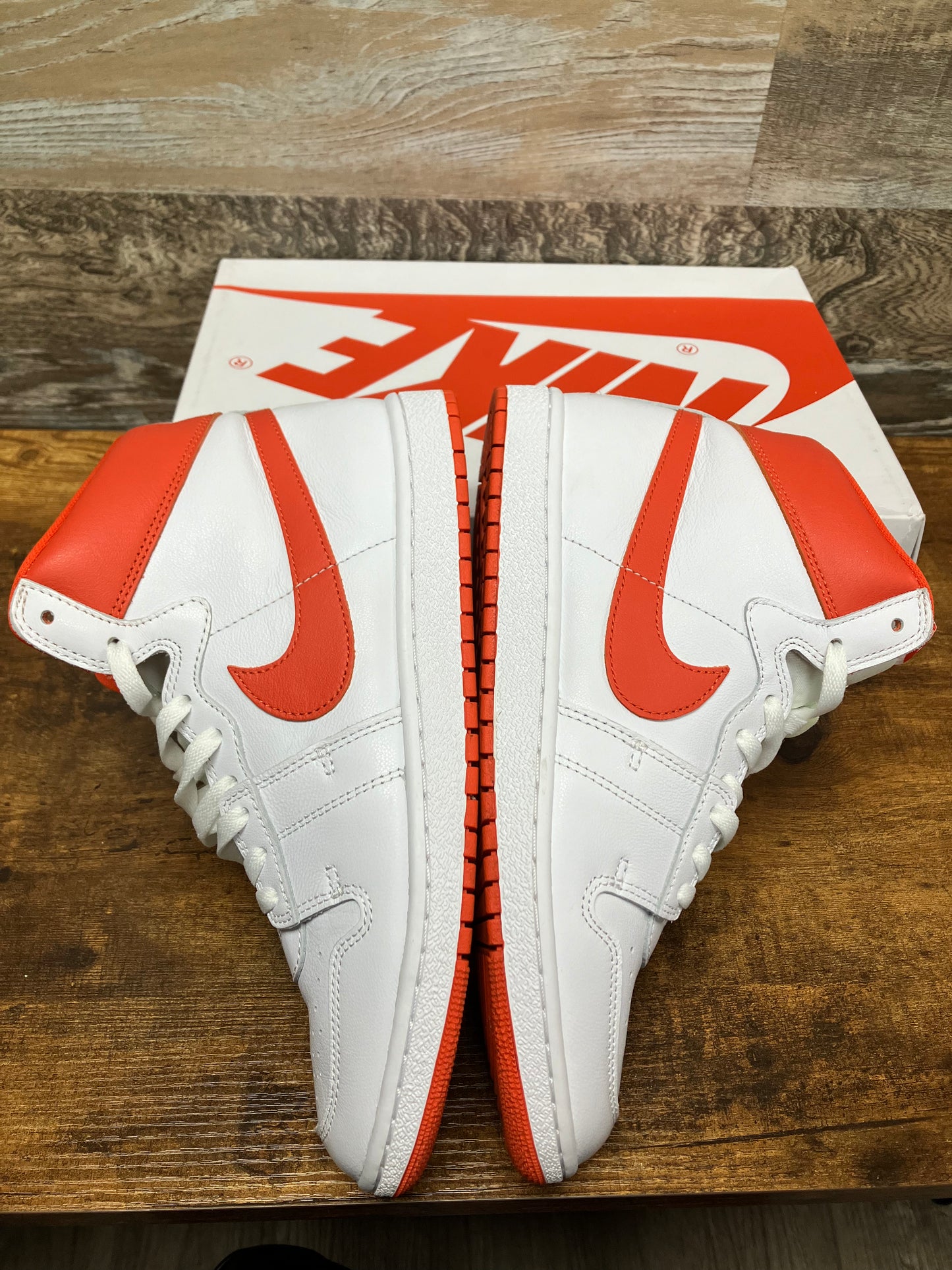 10-Nike Air Ship Orange