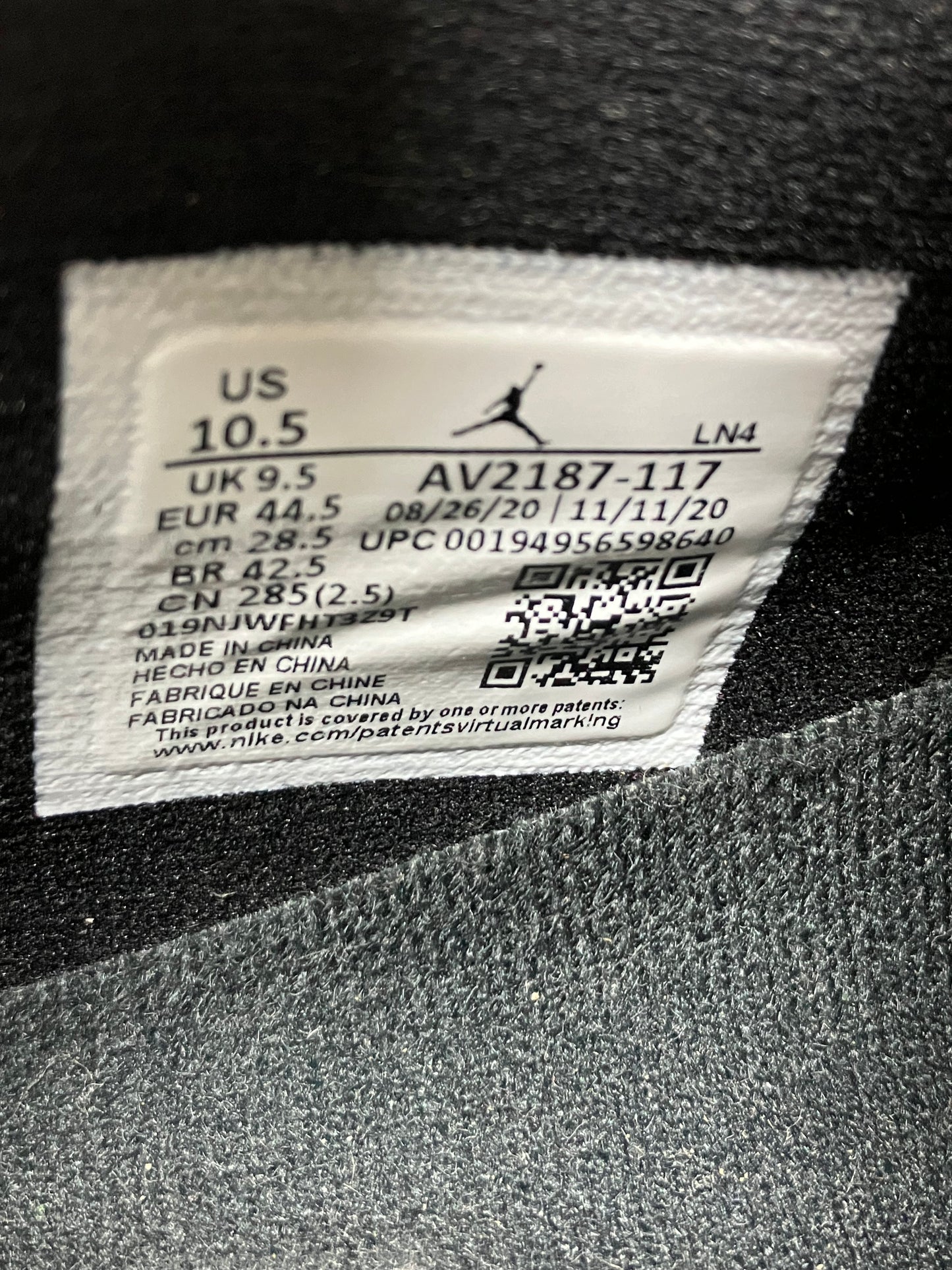 10.5-Air Jordan 11 Low Legend blue